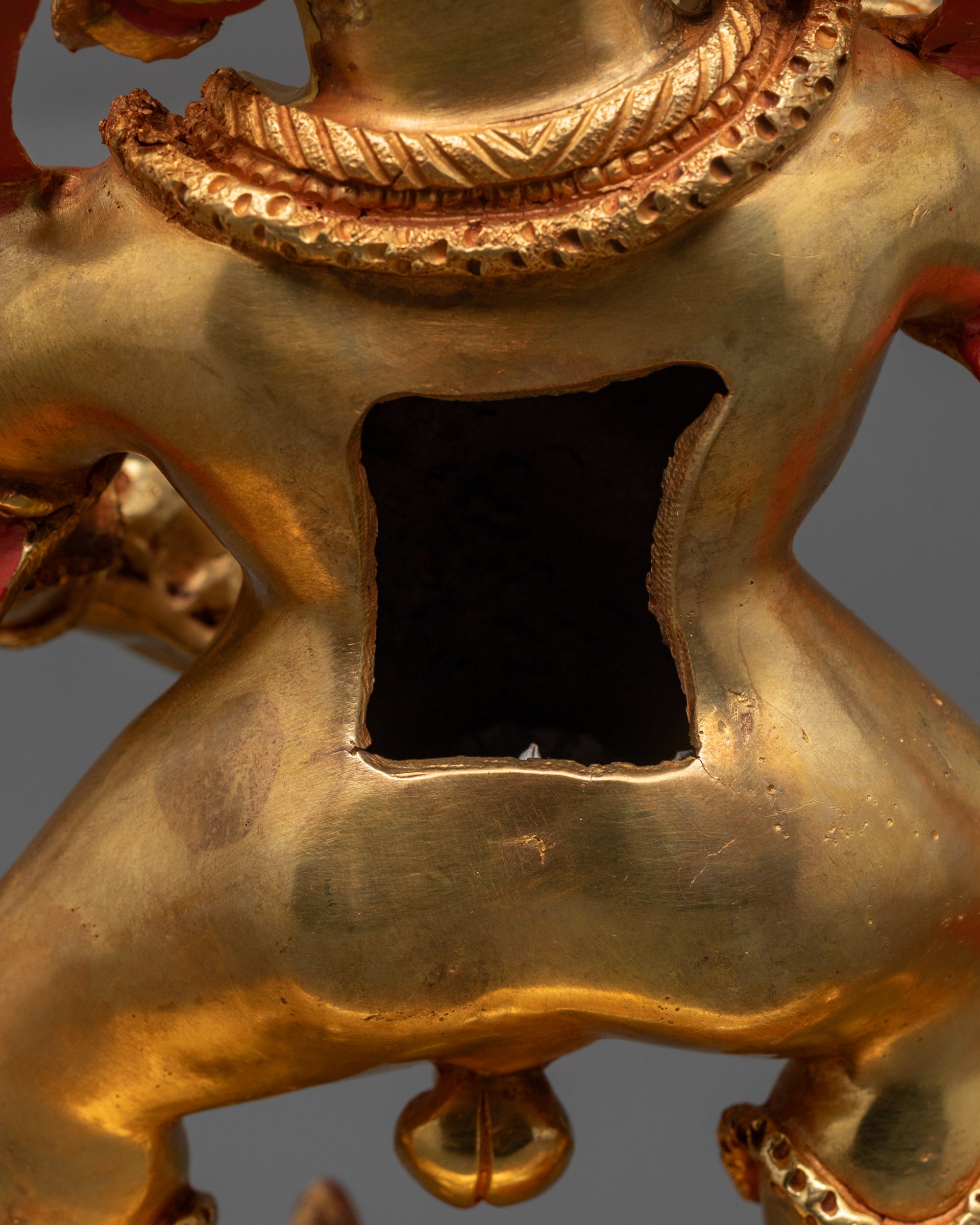 Tibetan Wealth Deity Black Dzambhala Statue