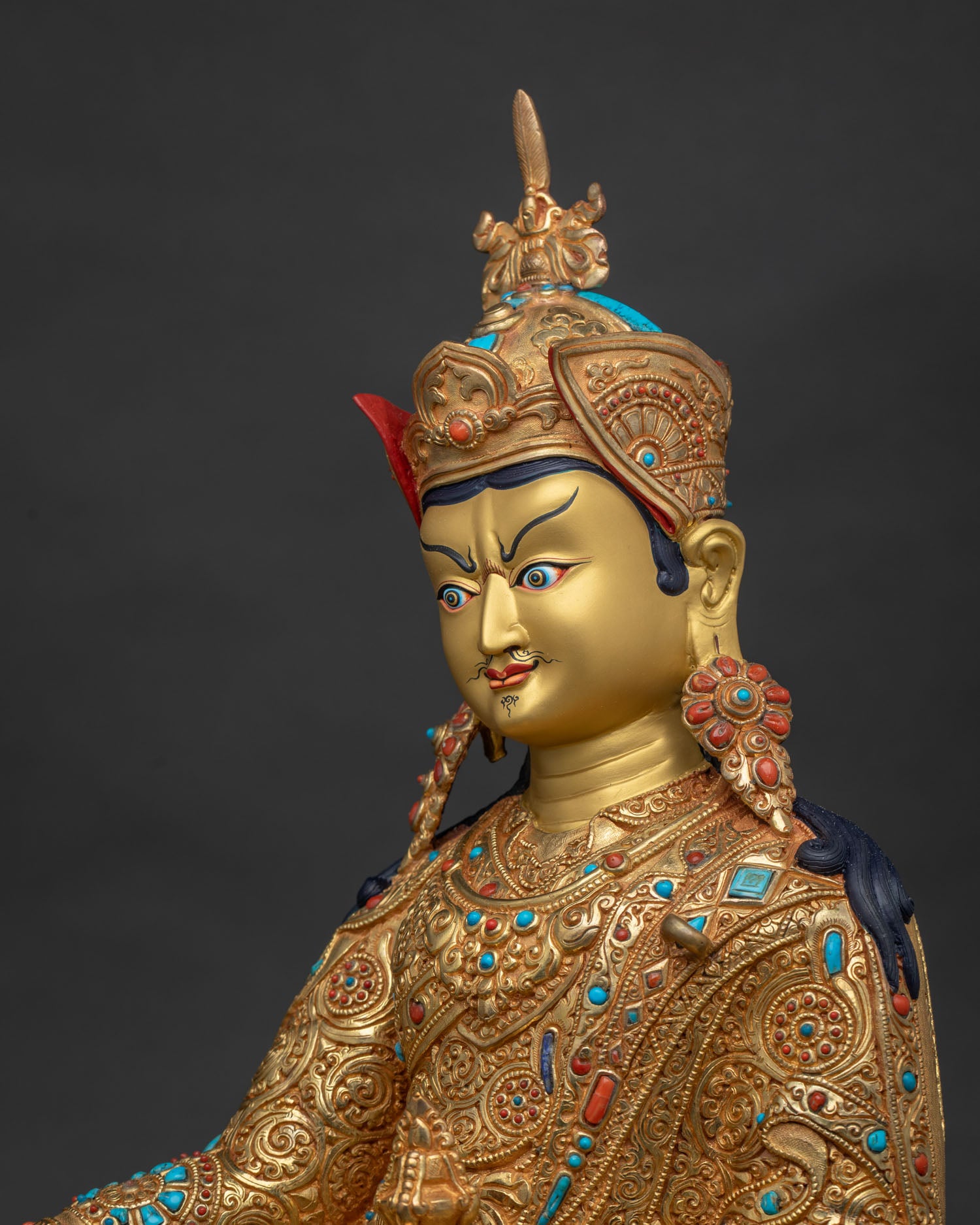 Finest Guru Rinpoche Statue | The Lotus-Born Master of Wisdom