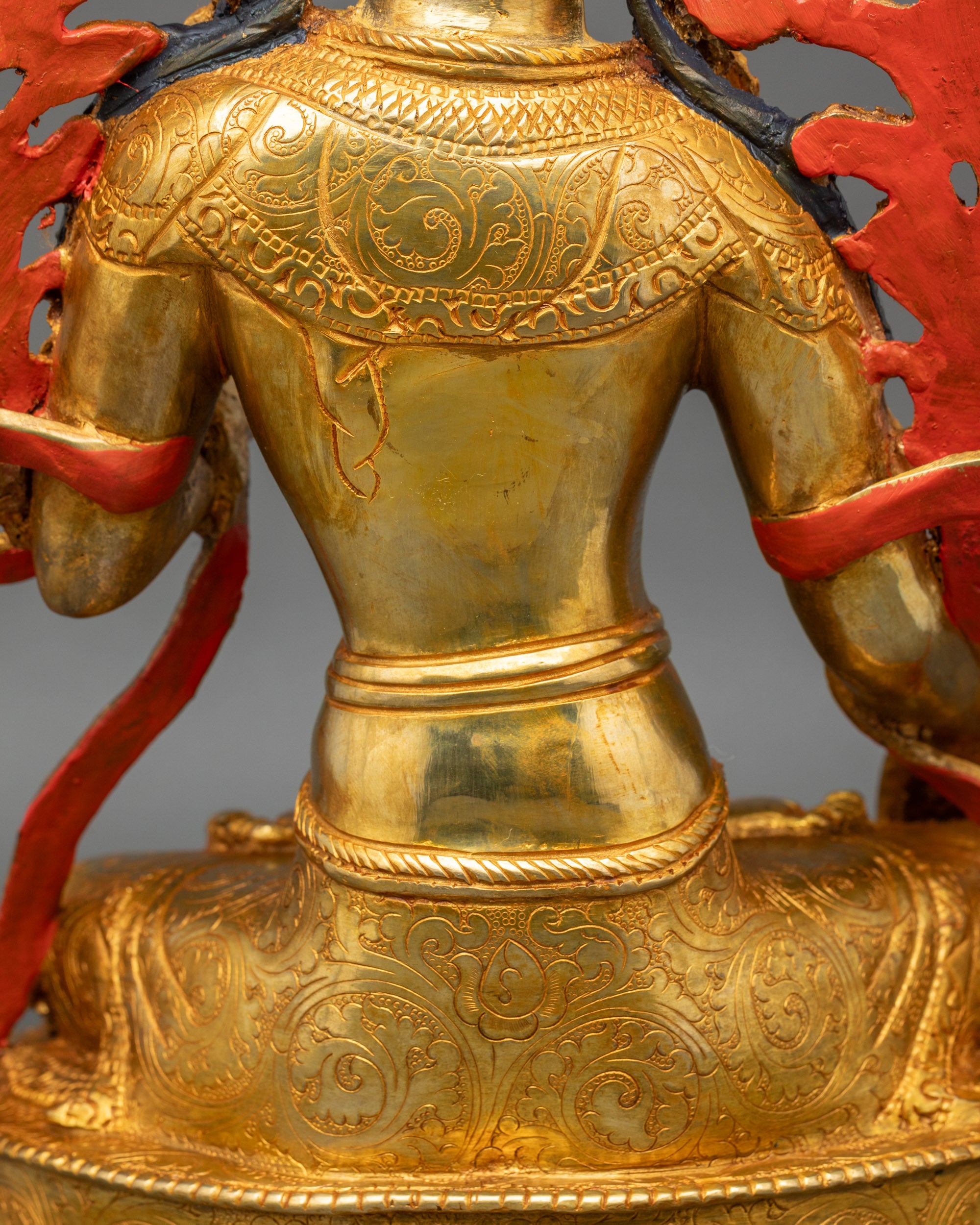 White Tara Copper Sculpture | Handcrafted Nepalese Buddhist Figurine