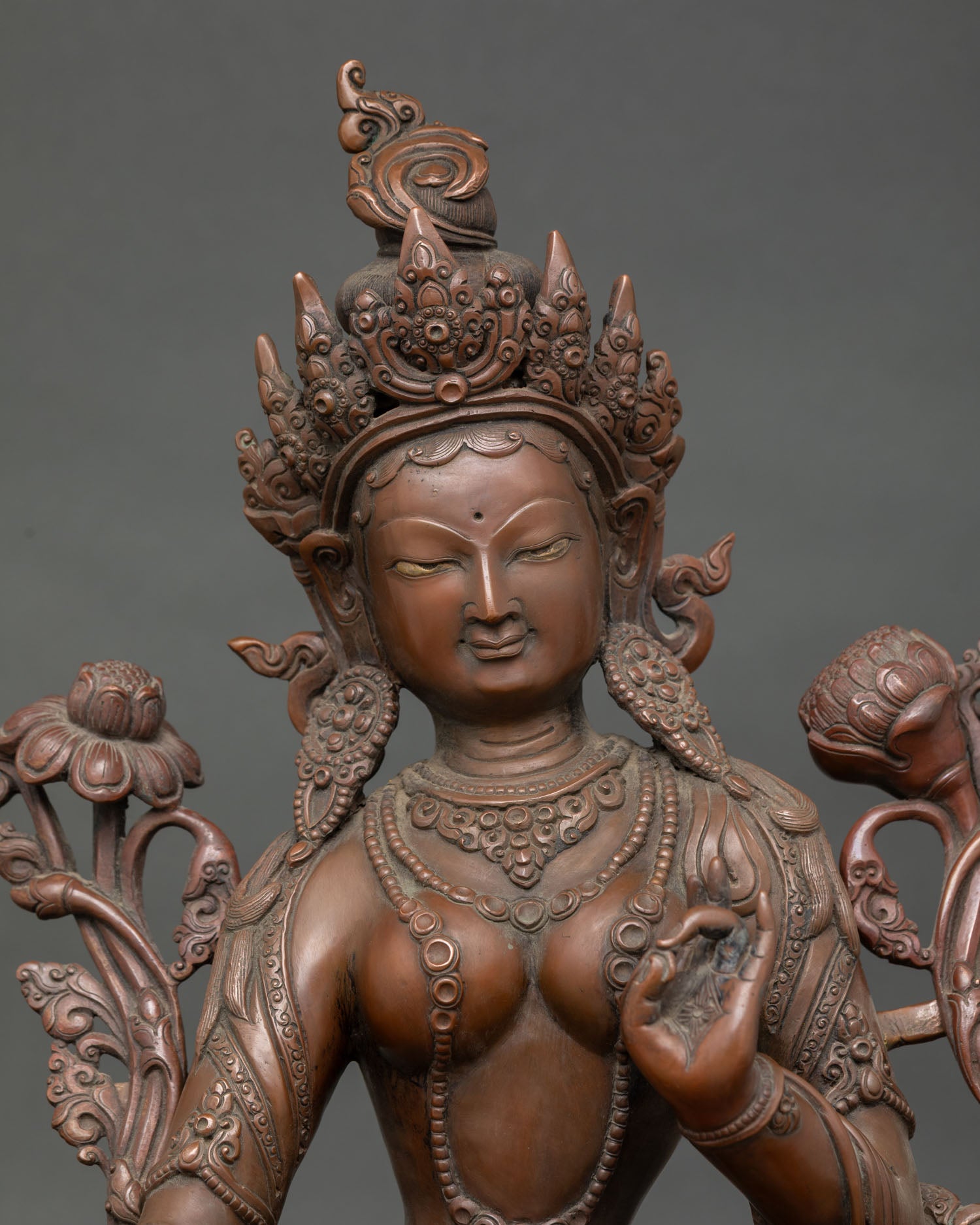 Green Tara Statue
