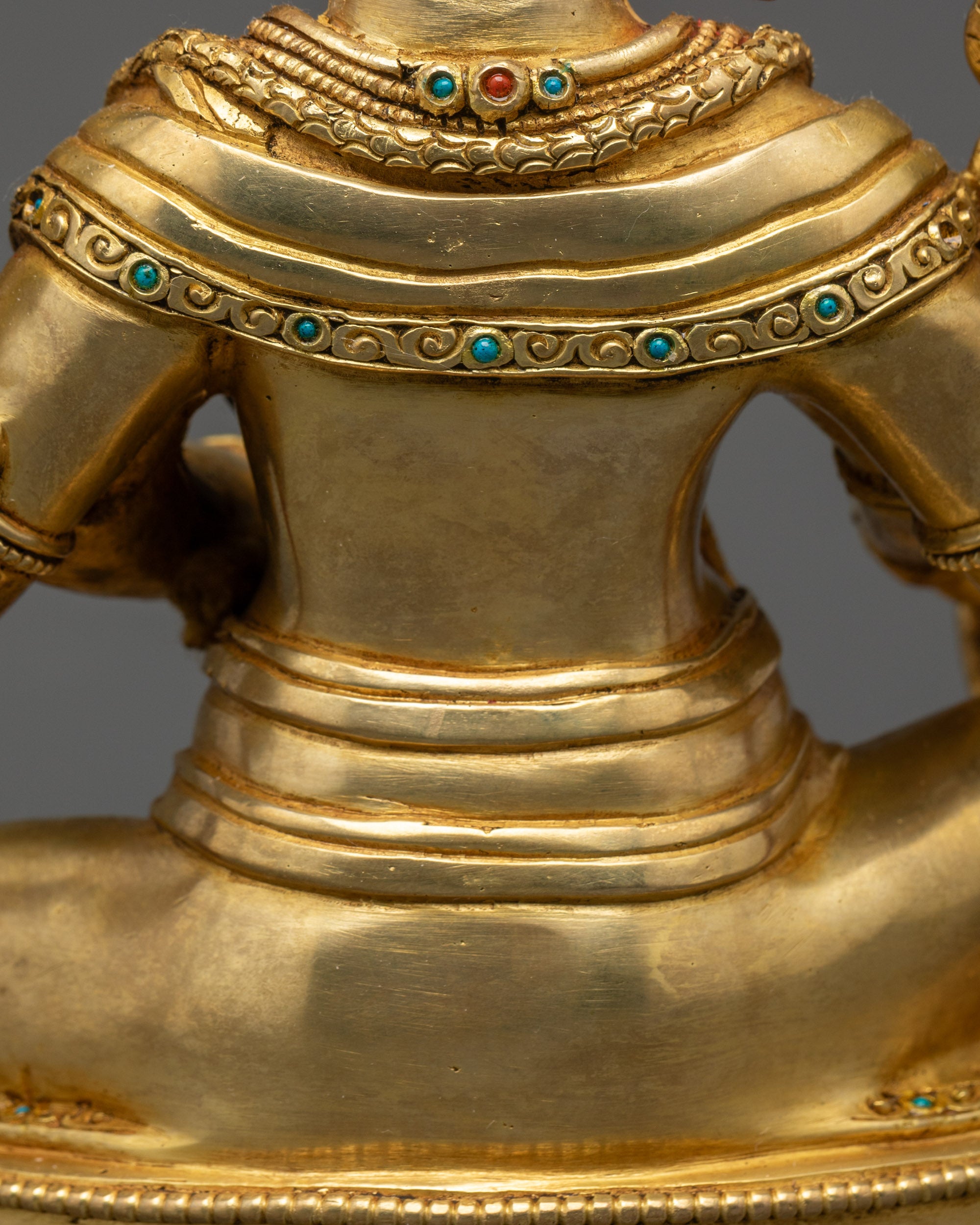 Four-armed Ganesha Statue | Spiritual Idol Crafted for Sacred Spaces