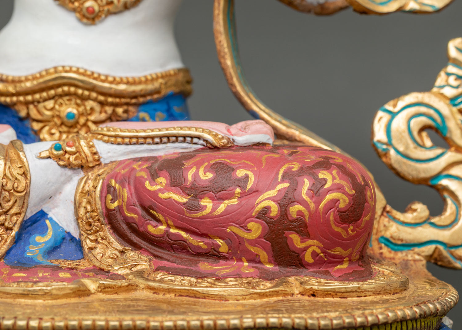 White Tara Statue | Handmade Buddhist Altar Figurine