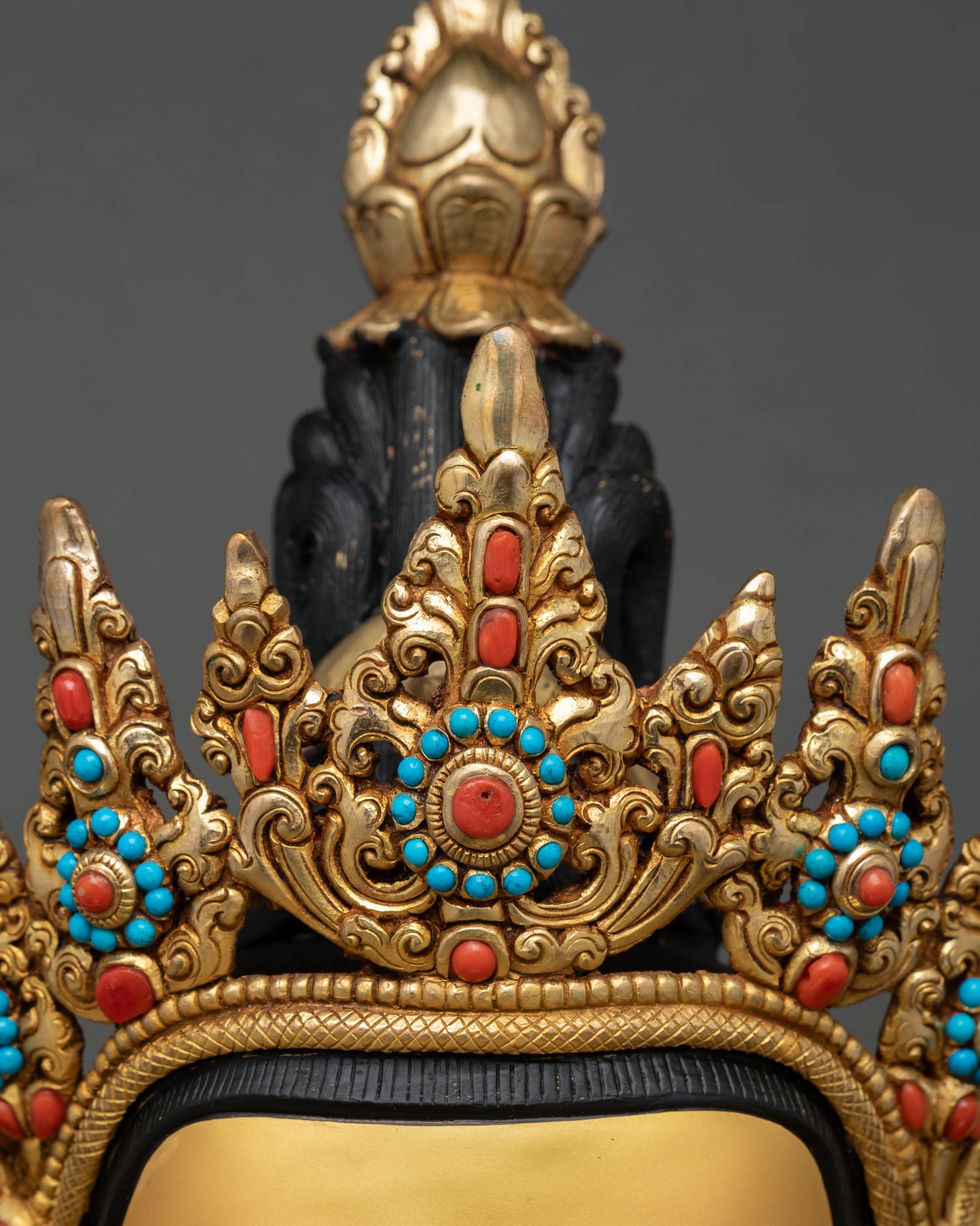 25-Inch Amitayus Statue | Buddhist Long Life Deity Figurine