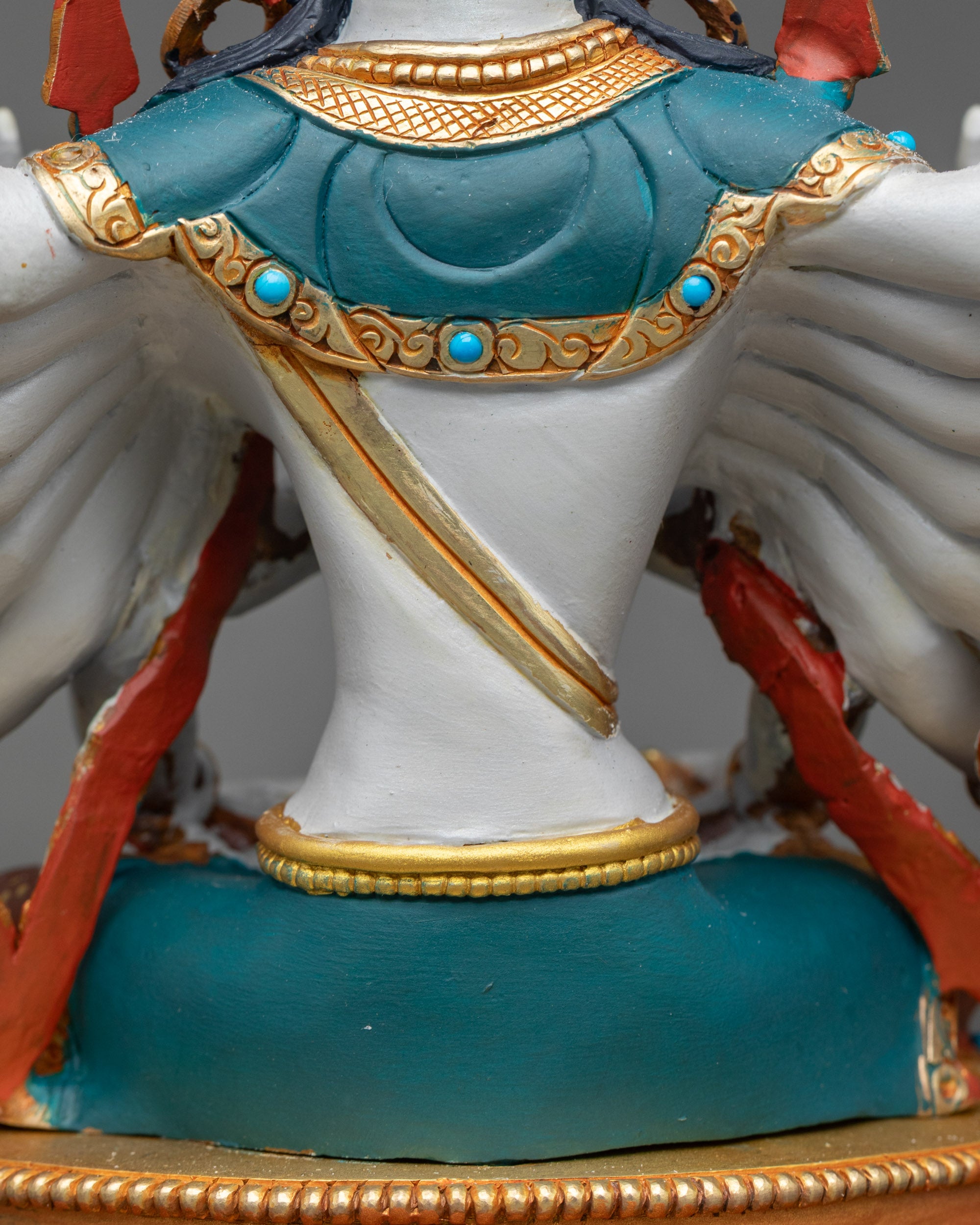 Exquisite Chundi Statue for Karma Purification and Spiritual Blessings