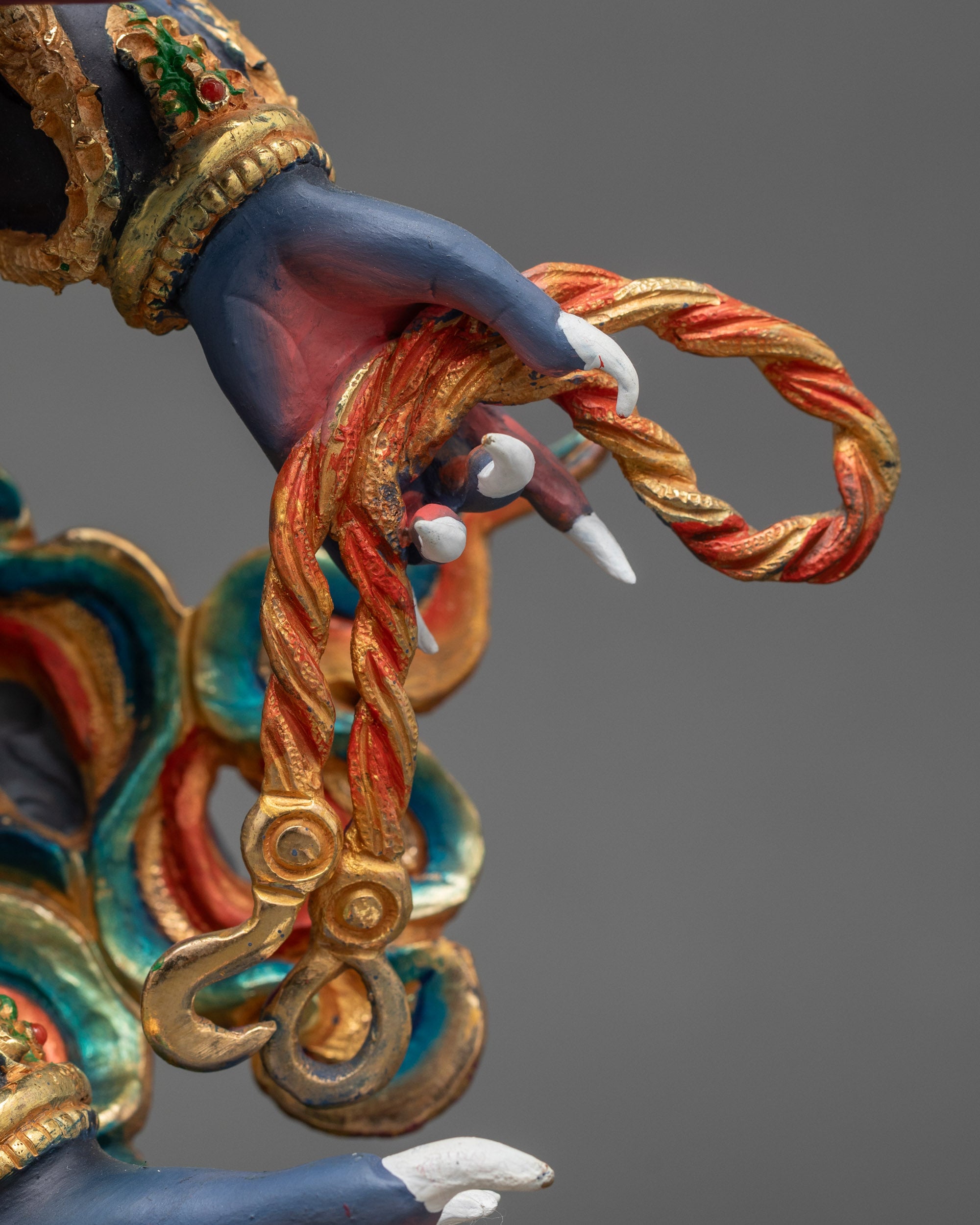 Premium Six-Armed Mahakala Statue | Wrathful Protector of Buddhism