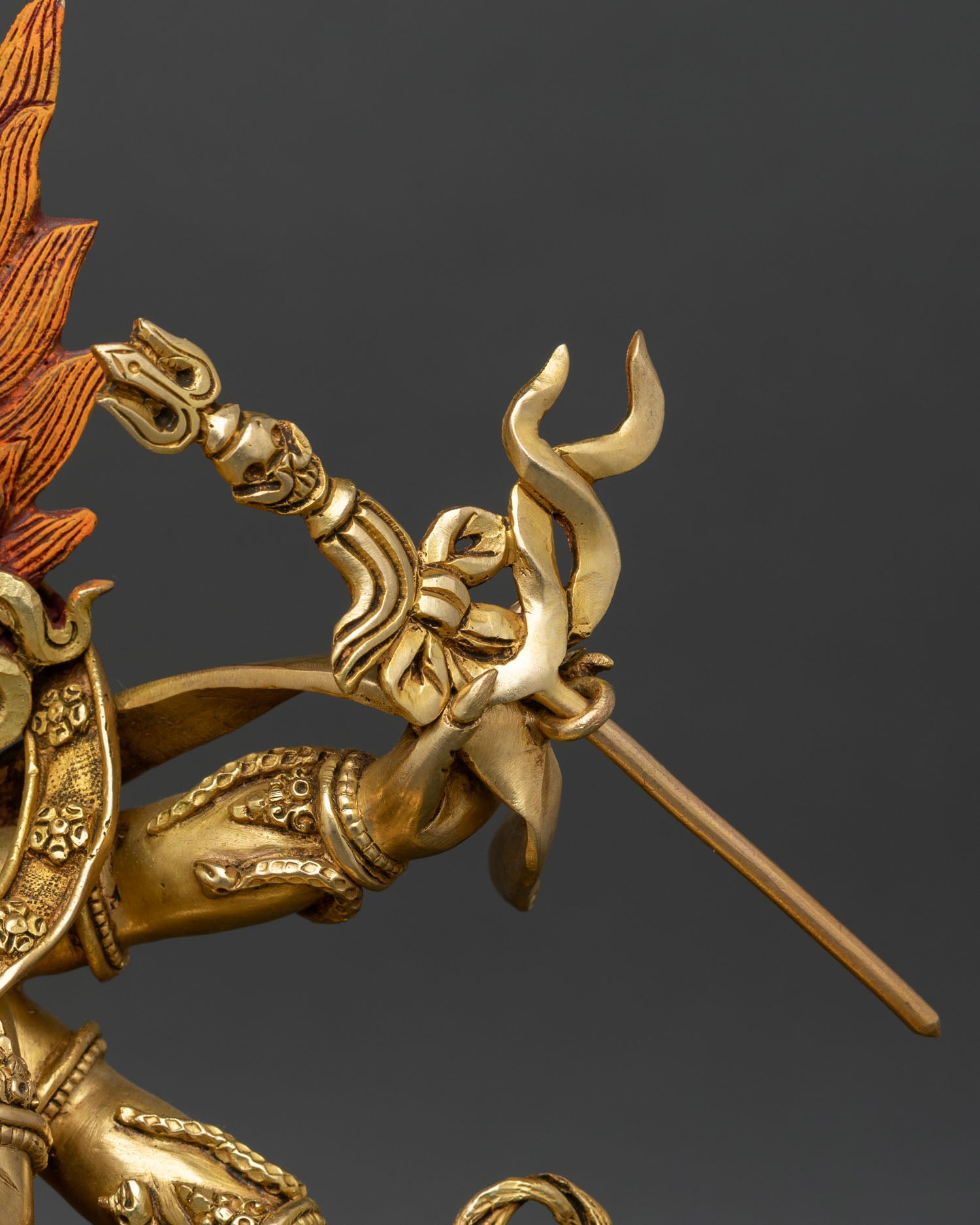 Six-Armed Mahakala Statue | Vajrayana Dharma Protector Deity