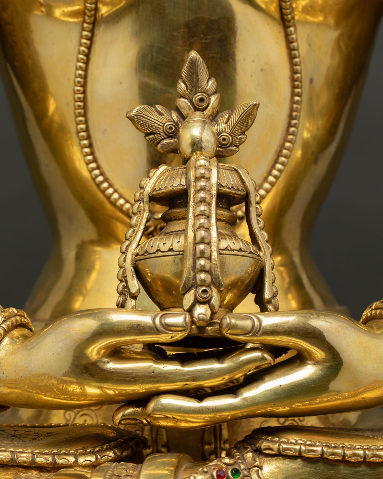 Large Amitayus Statue (80cm) – Enhance Longevity & Spiritual Well-being