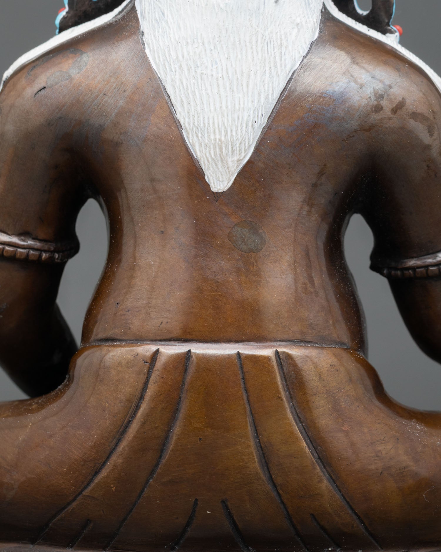 Thangtong Gyalpo Statue | Oxidized Copper Buddhist Sculpture