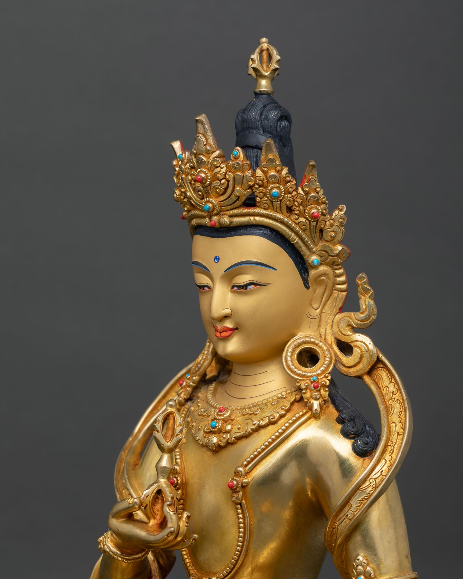 Vajrasattva Statue | Buddhist Purification Deity Art