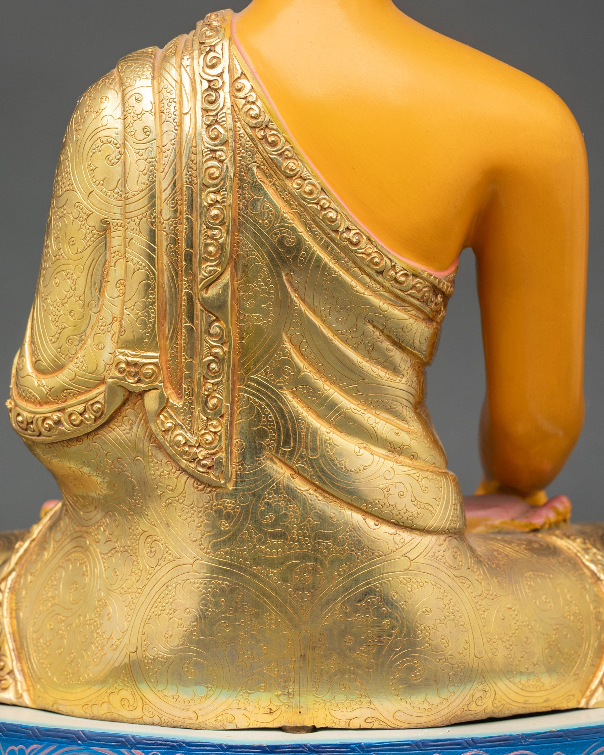 Shakyamuni Buddha Statue | Traditional Nepalese Spiritual Figurine