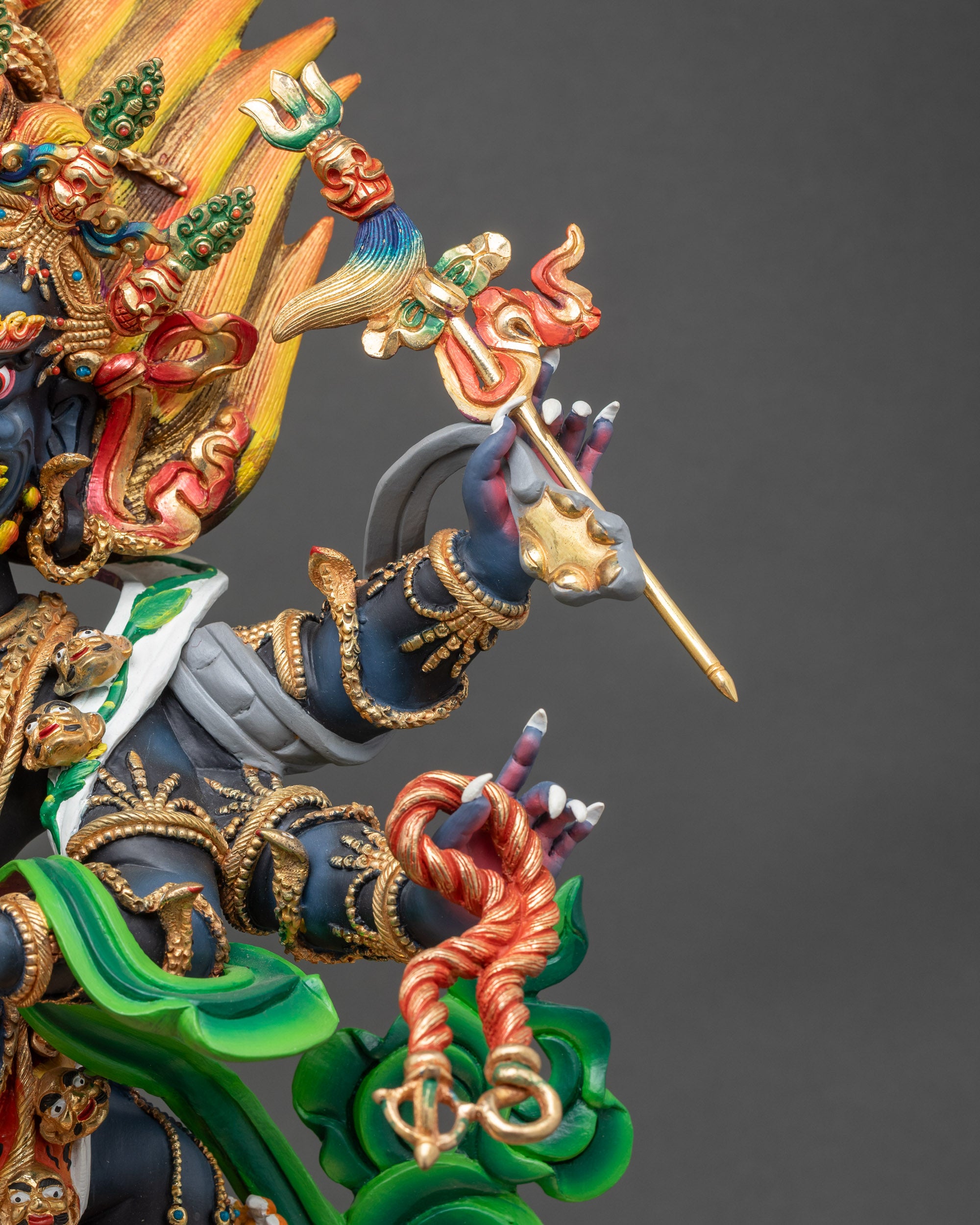 Gonpo Chagdrugpa Statue | Spiritual Guardian for Home and Altar