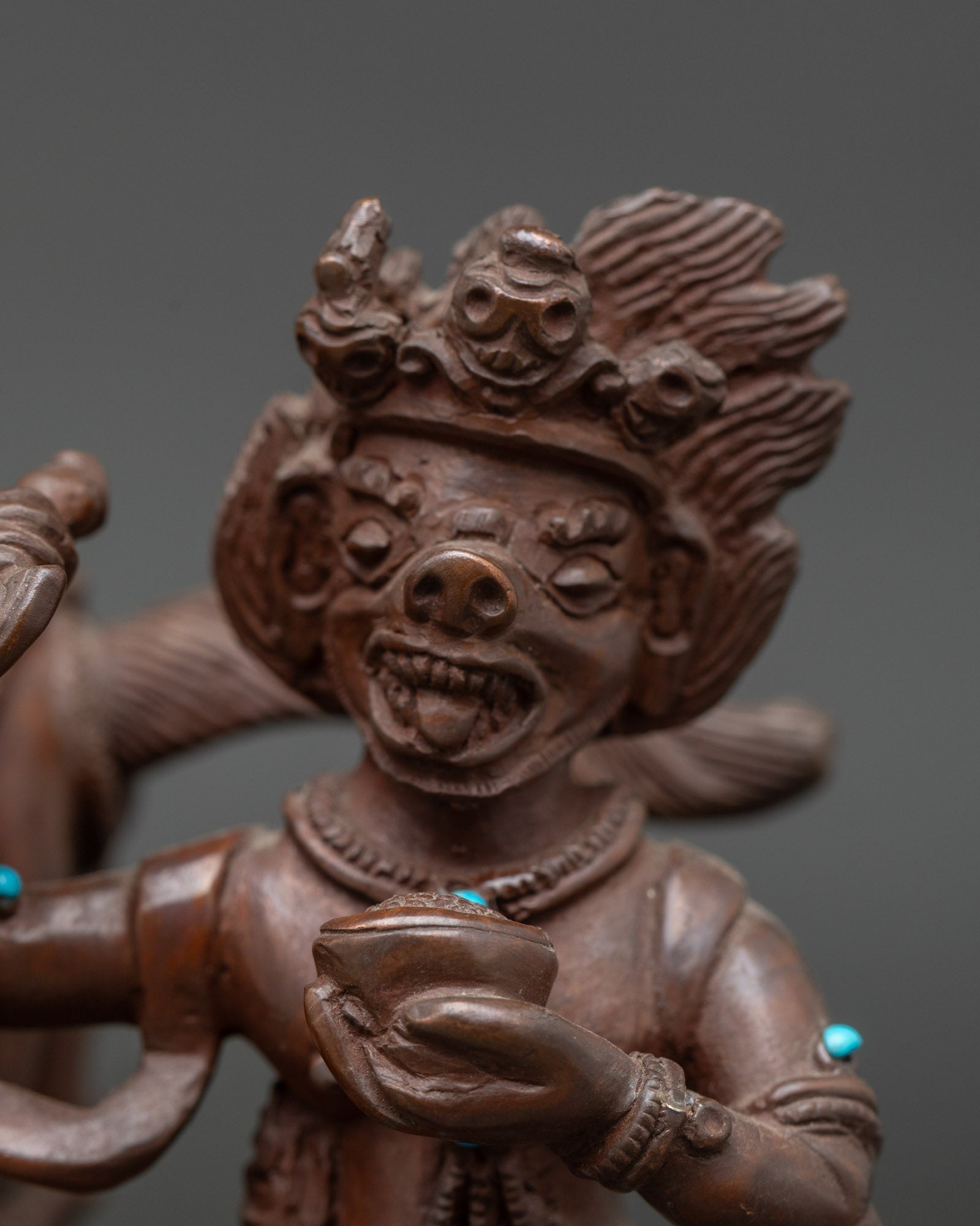 Palden Lhamo Statue | Wrathful Goddess of Protection