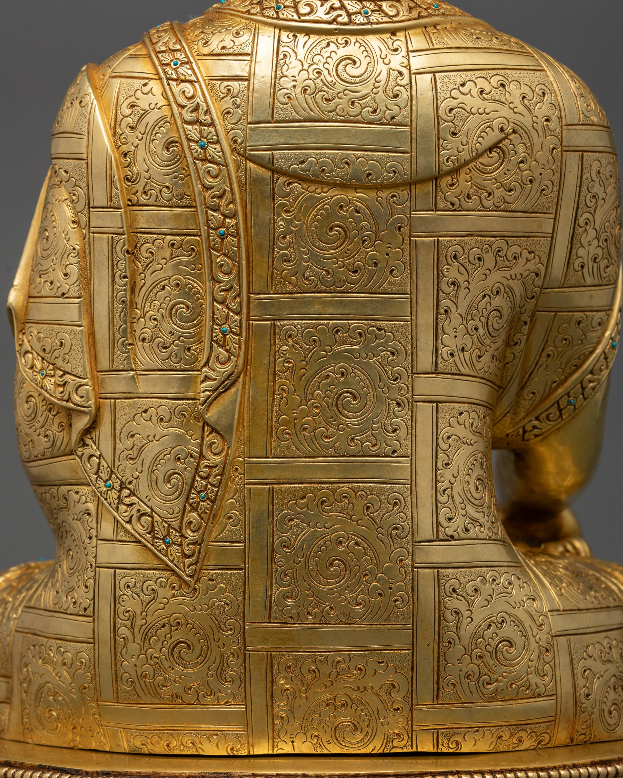 Traditional Buddha Shakyamuni Sculpture | Artisan-Crafted Tibetan Art