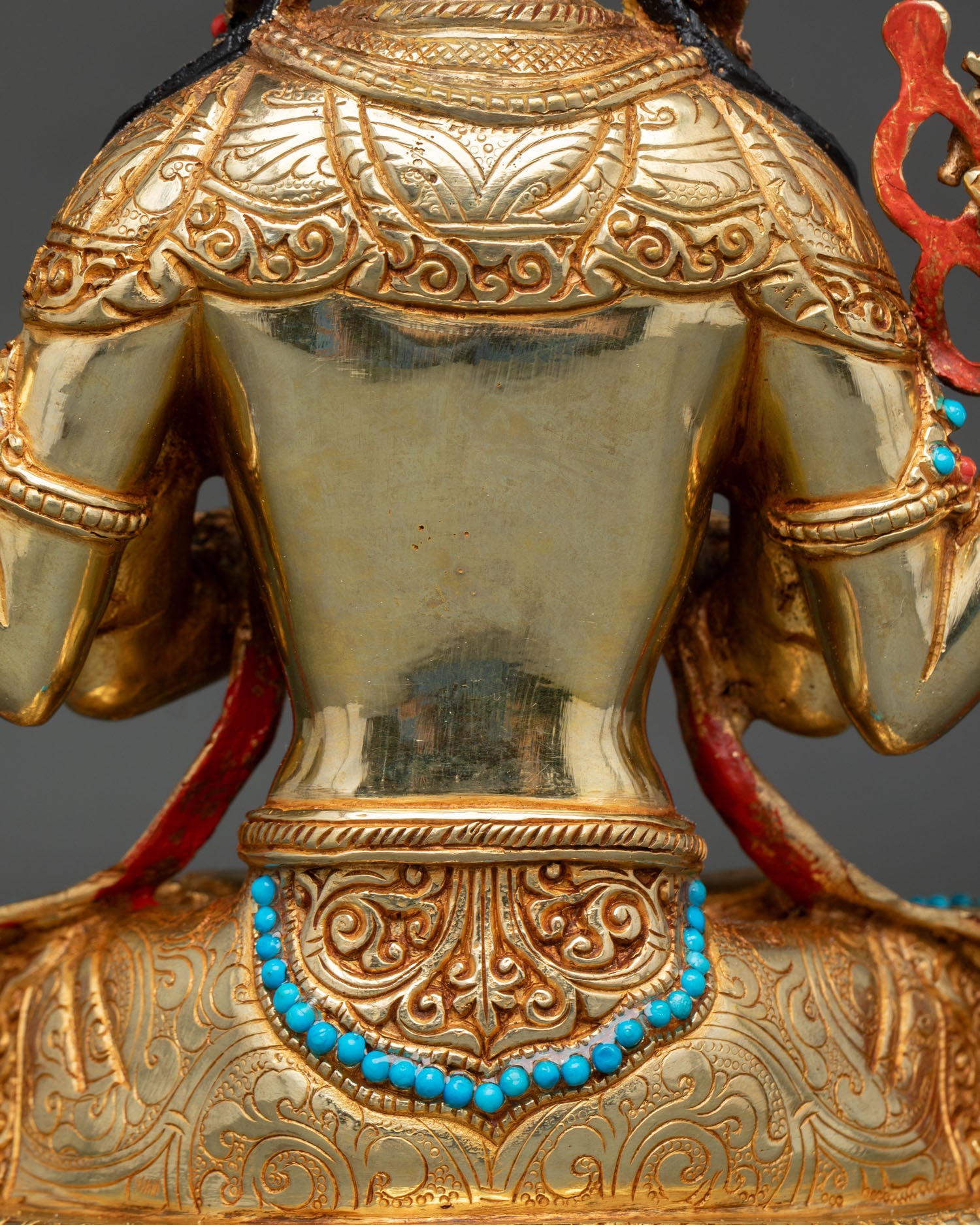 Compassion Deity Chenrezig Statue | Traditional Buddhist Art Nepal