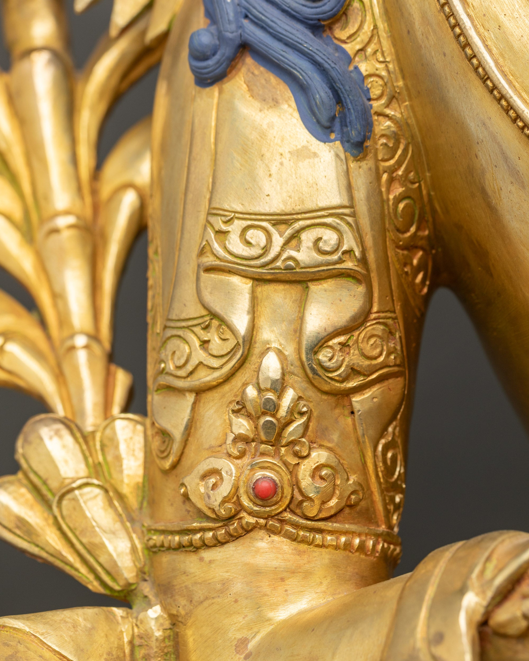 Maitreya Buddha Statue – Himalayan Buddhist Meditation Shrine Decor