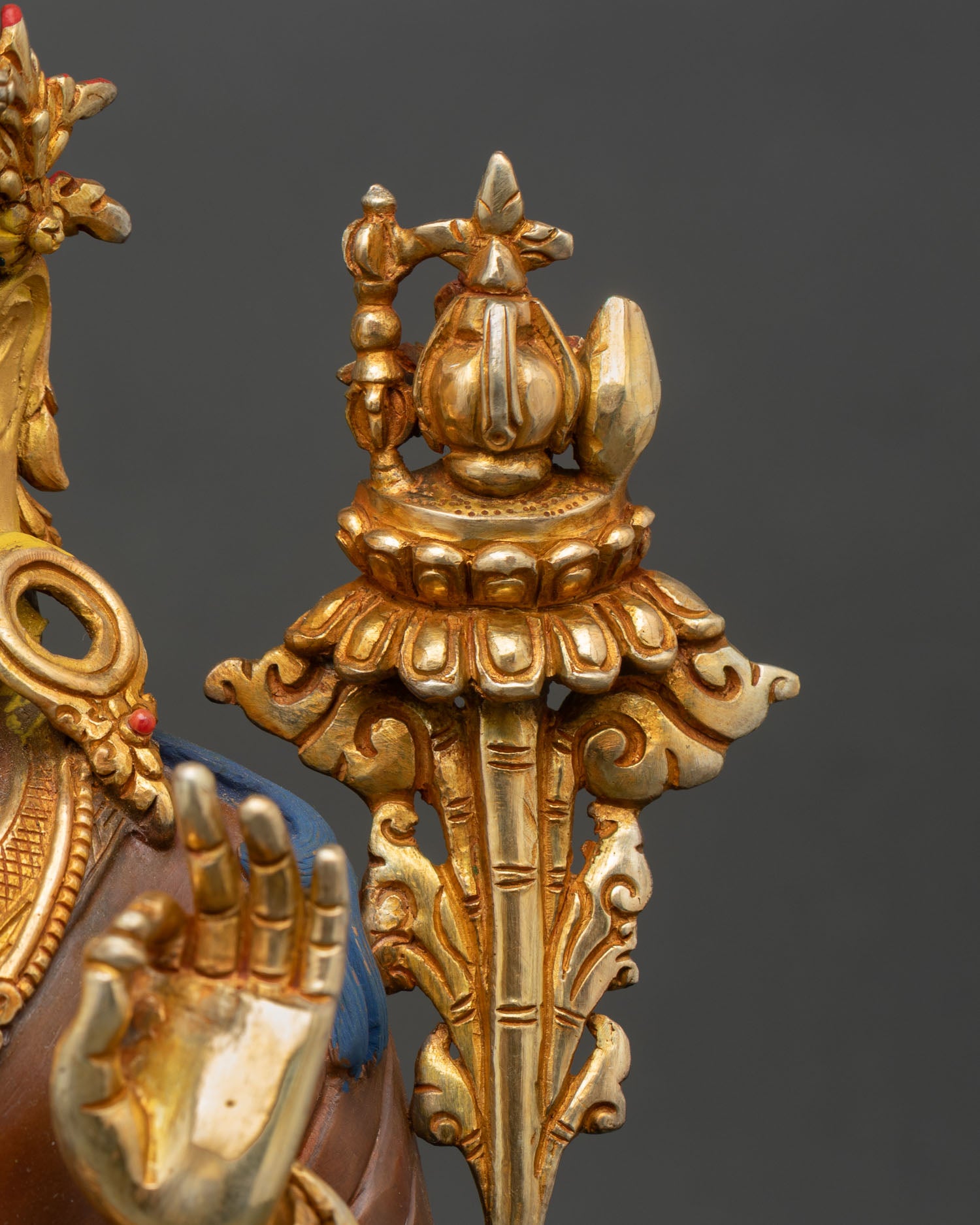 Yuthok Yonten Gonpo Statue – Tibetan Healing Master from Nepal