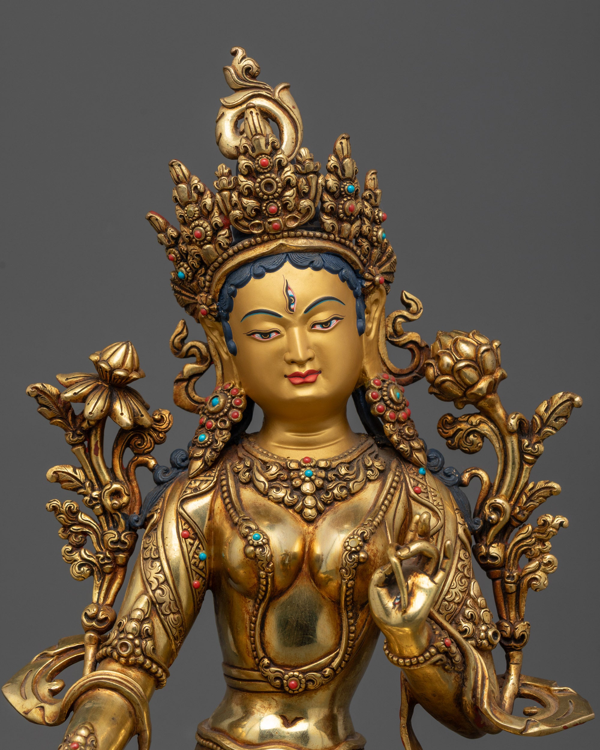White Tara Statue