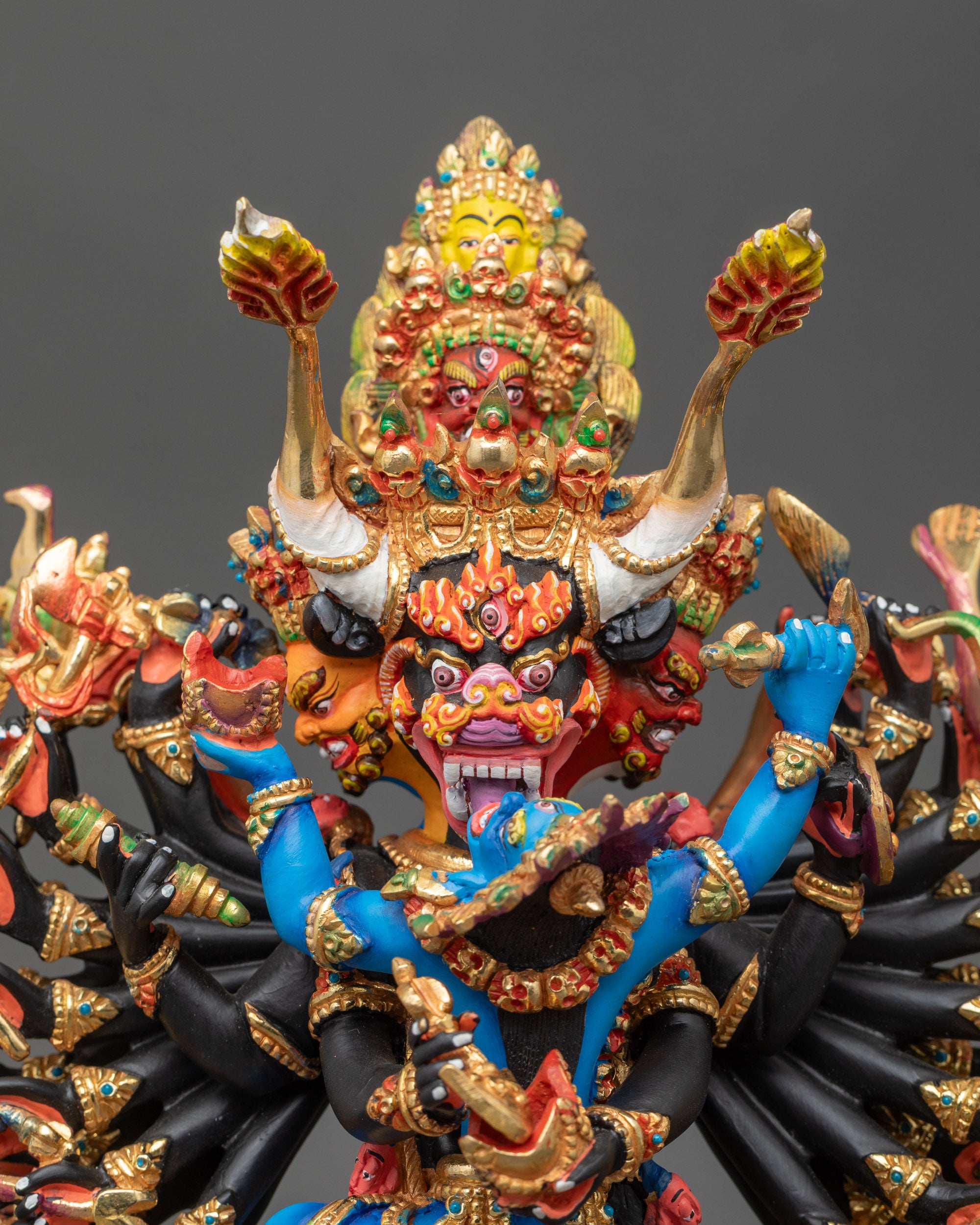 Sacred Yamantaka Statue | Wrathful Manifestation of Manjushri