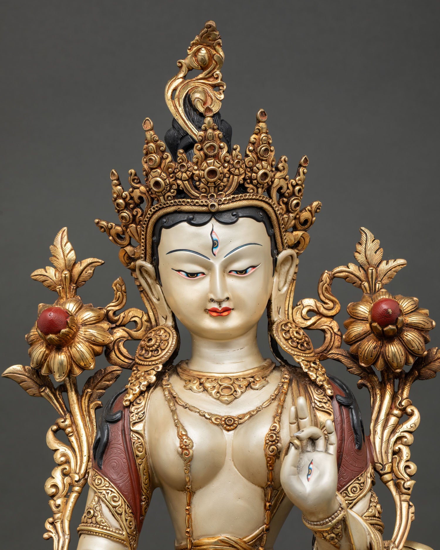 White Tara Statue
