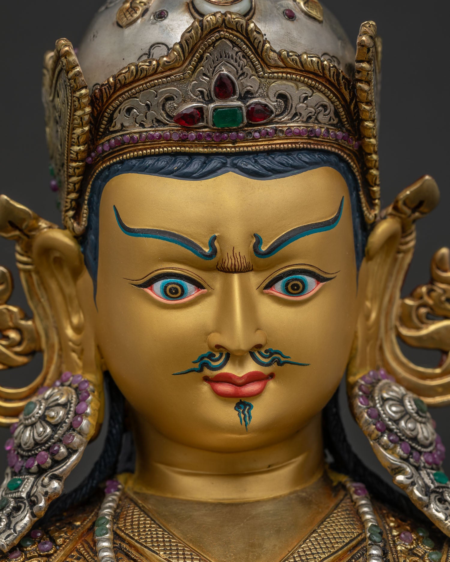 Guru Rinpoche Statue Handcrafted in Nepal | The Second Buddha of Tibet