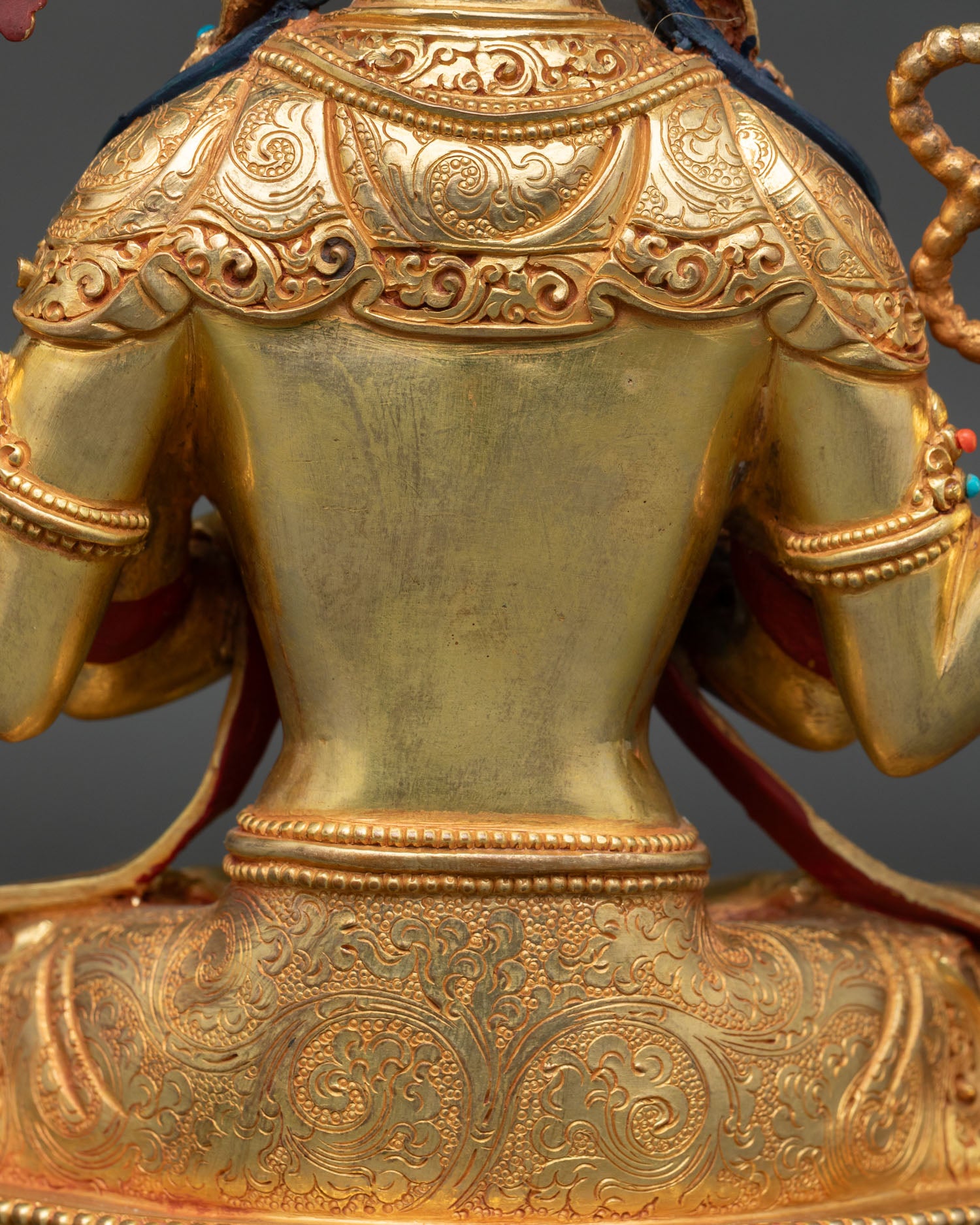 Four-Armed Avalokiteshvara Statue | Tibetan Art from Nepal
