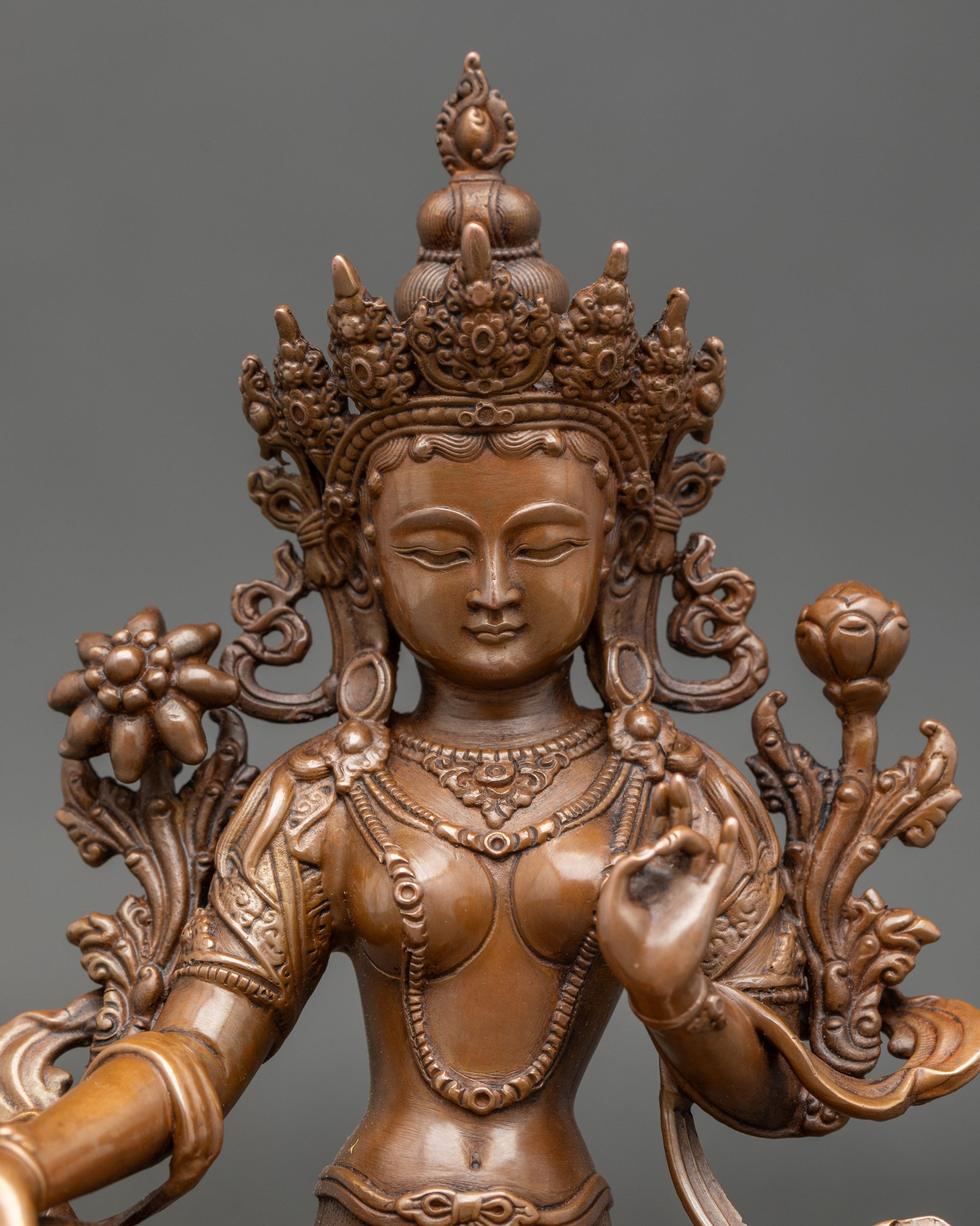 Green Tara Statue