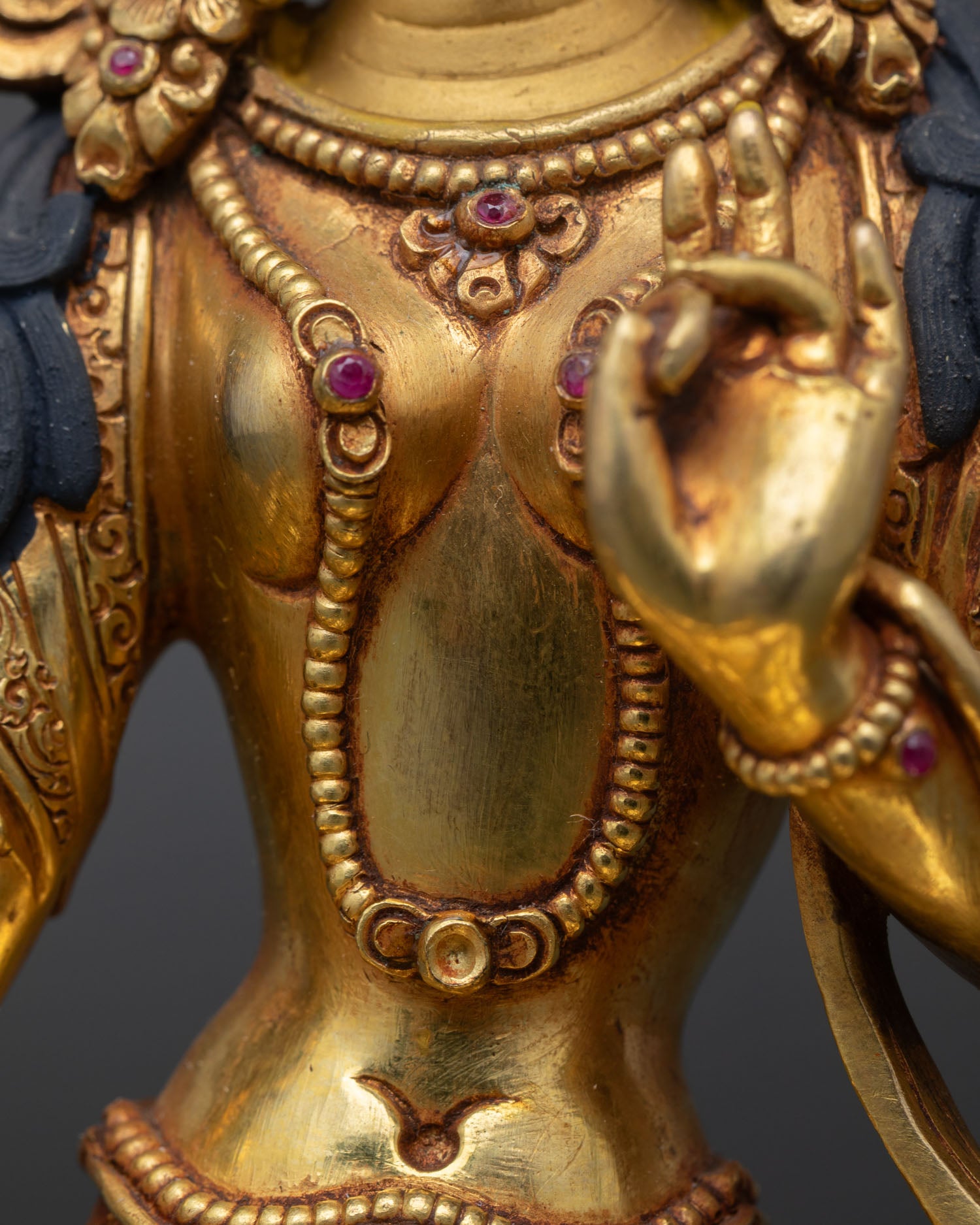 Holy Green Tara Statue | Artisan Crafted Buddhist Sculpture