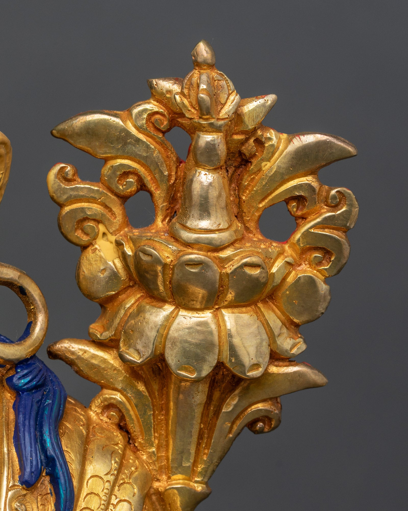 Jigme Lingpa Statue | Artisan-Crafted Buddhist Copper Artwork