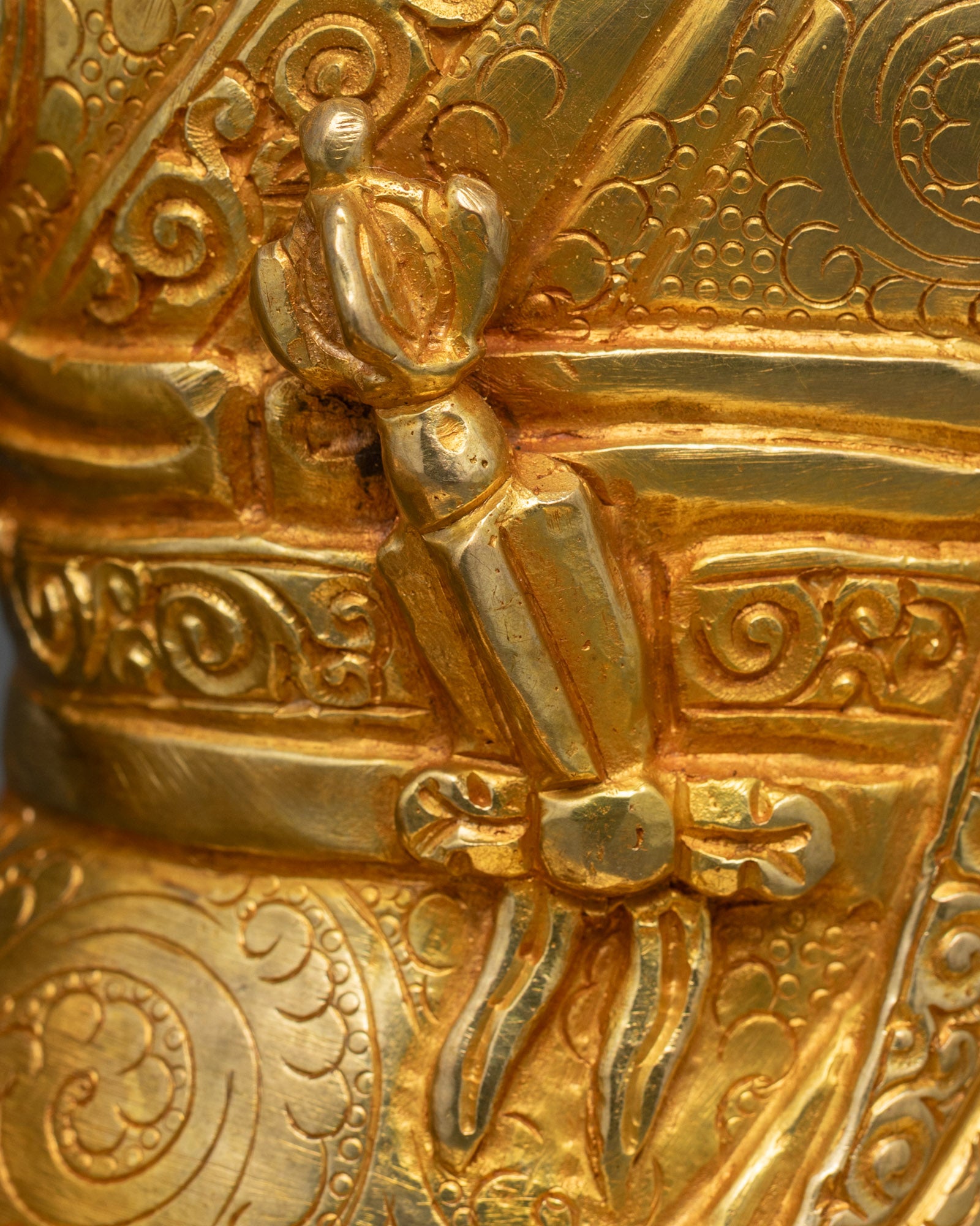 Jigme Lingpa Statue | Artisan-Crafted Buddhist Copper Artwork