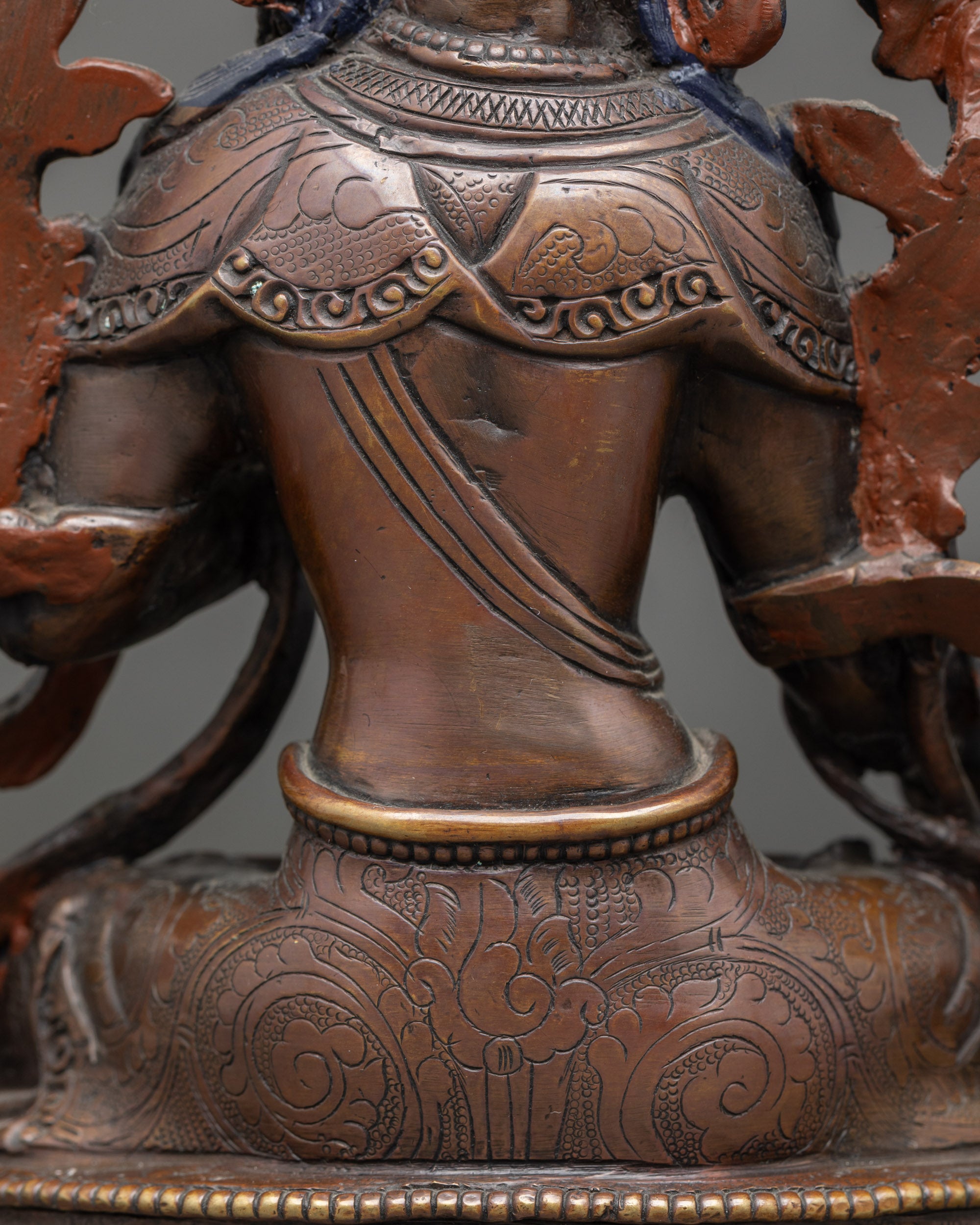 Peaceful Mother Buddha Sculpture of White Tara