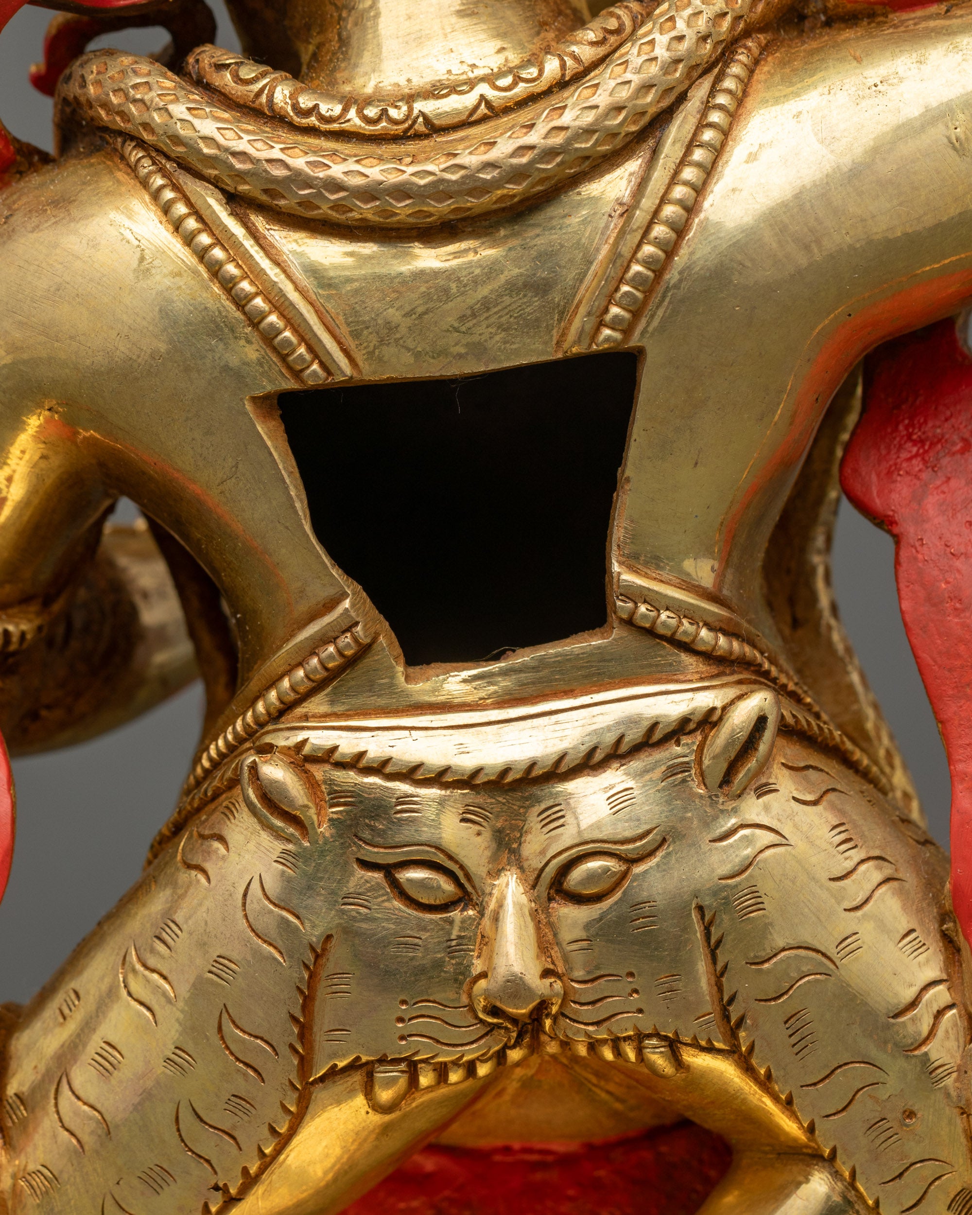 Stunning Vajrapani Figurine | Sacred Nepalese Buddhist Sculpture