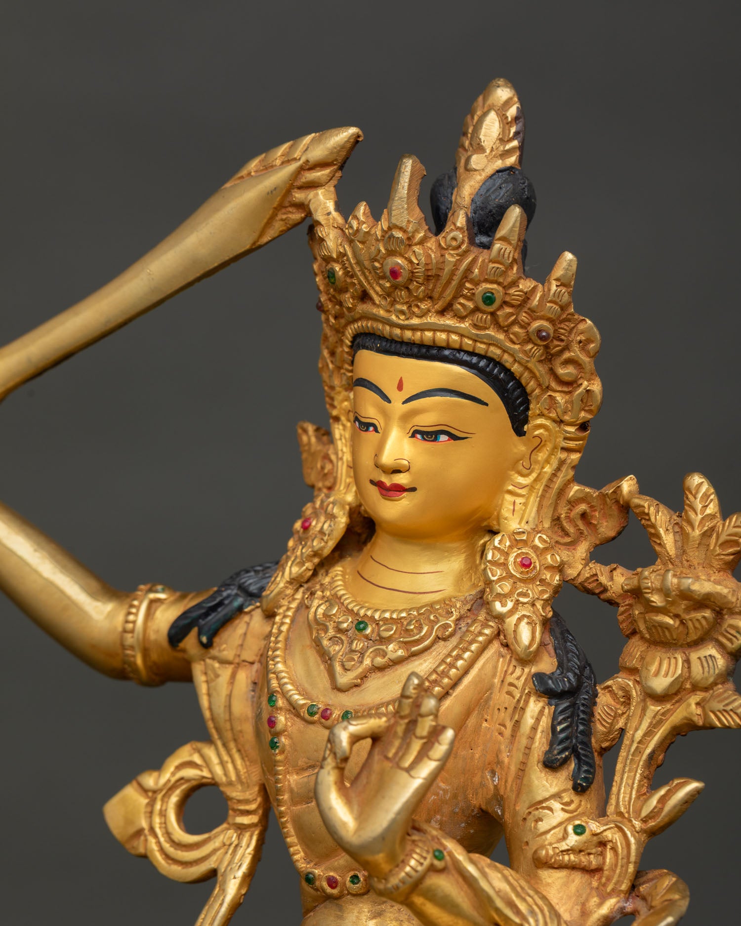 Manjushree Bodhisattva Statue | Symbol of Transcendent Wisdom