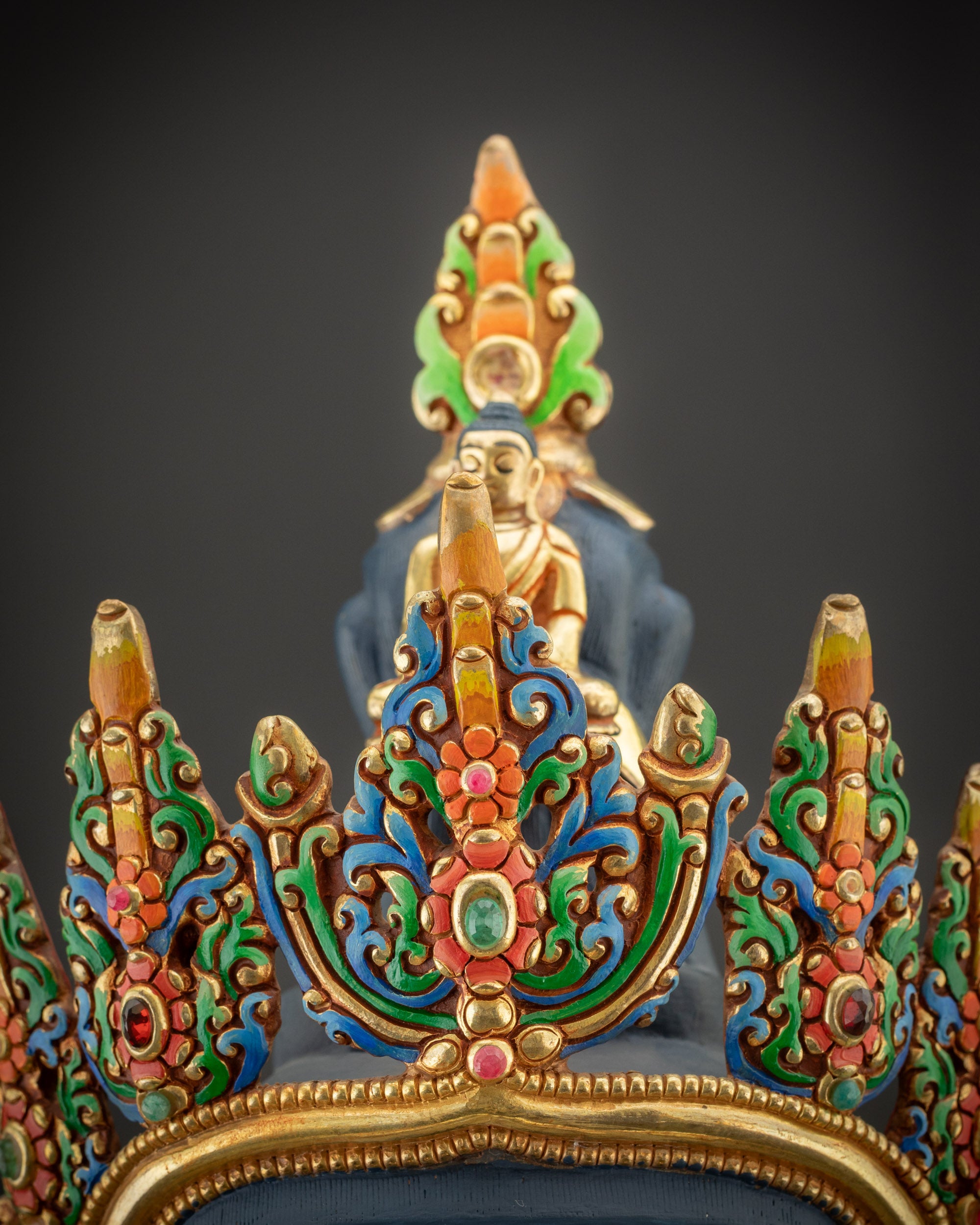 25" Serene Chenrezig Statue | Exceptional Tibetan Spiritual Sculpture