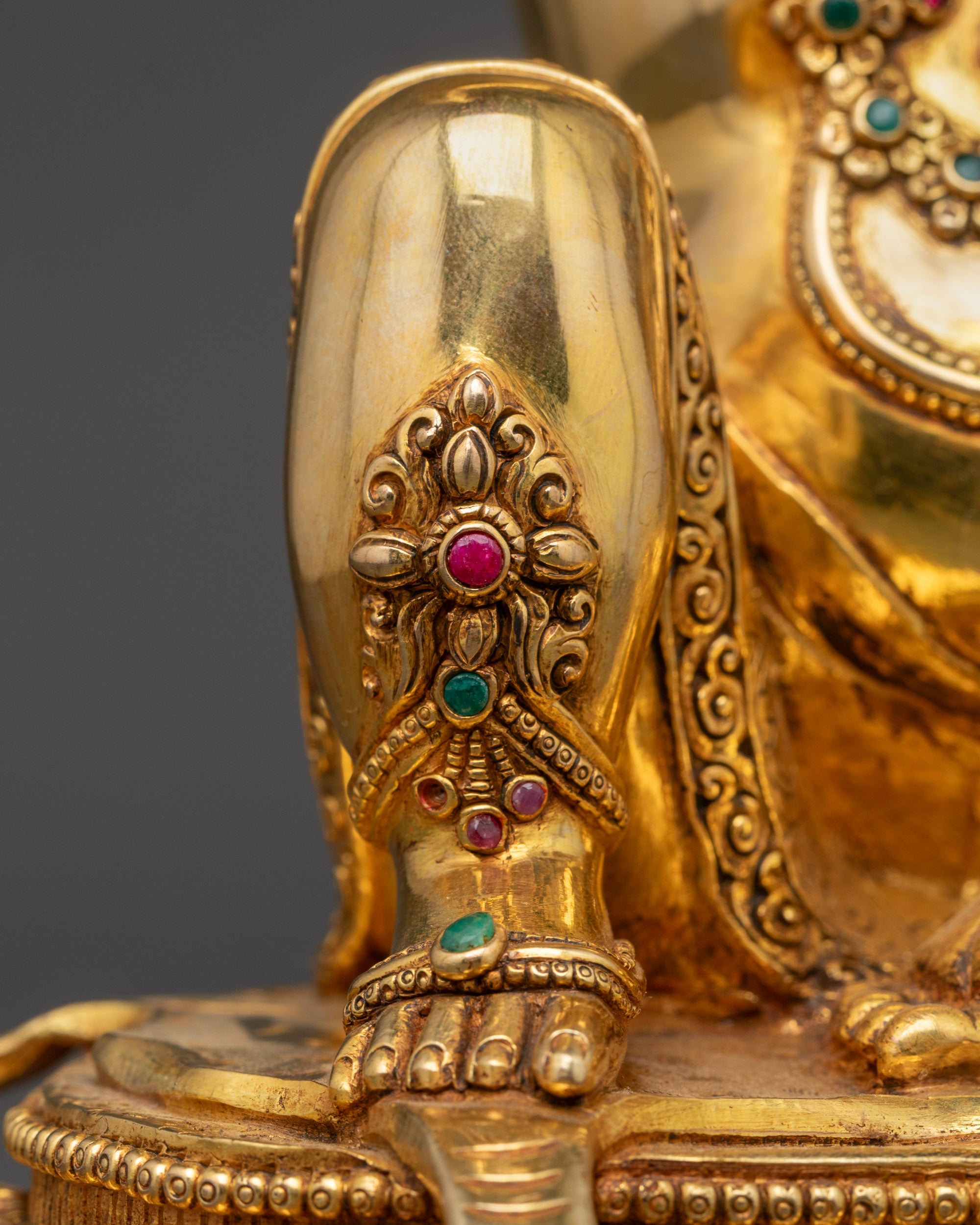 Mahasiddha Virupa Statue | Traditional Himalayan Buddhist Sage Sculpture
