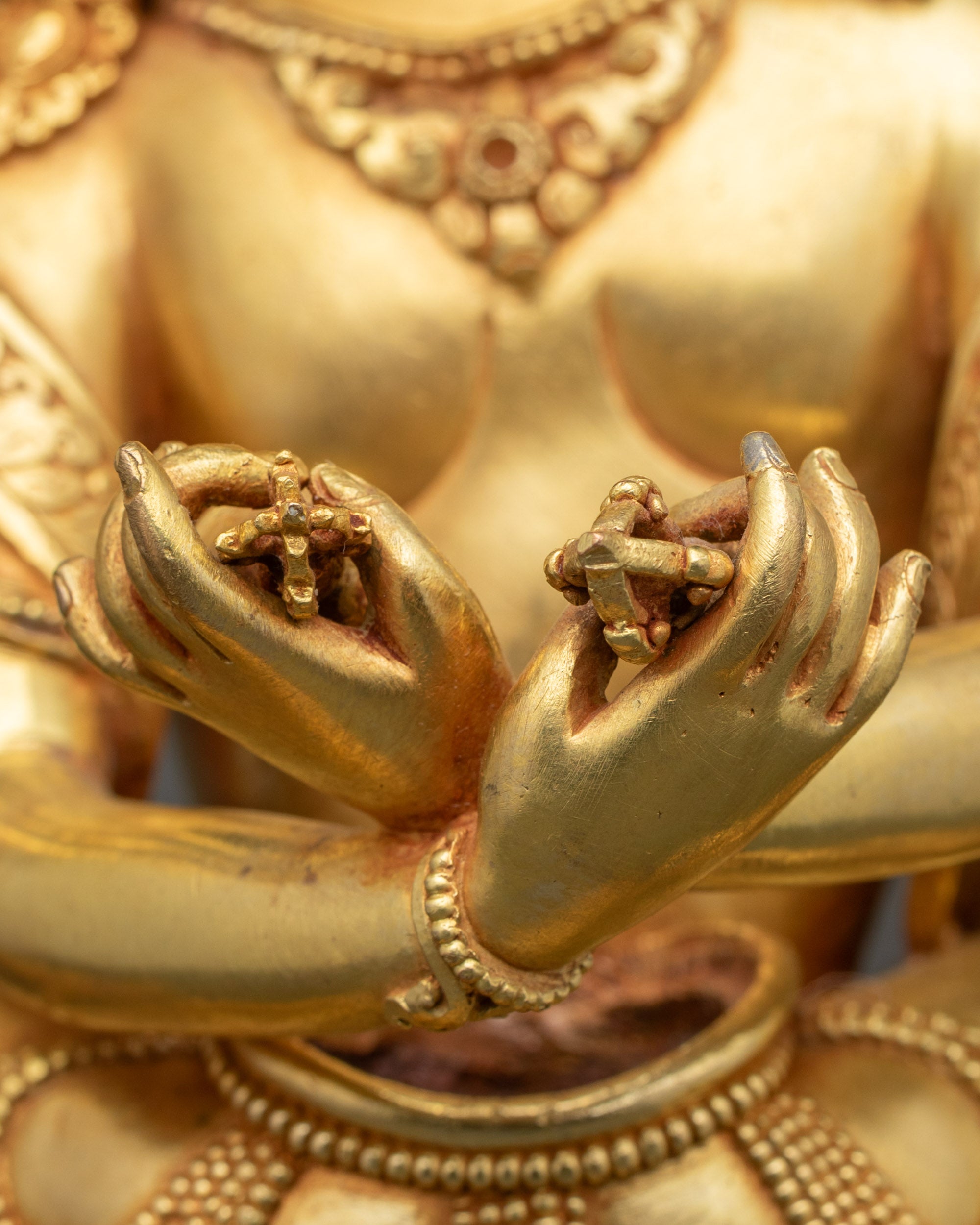 Khorlo Demchog Yab Yum Statue | Tantric Buddhist Sculpture from Nepal