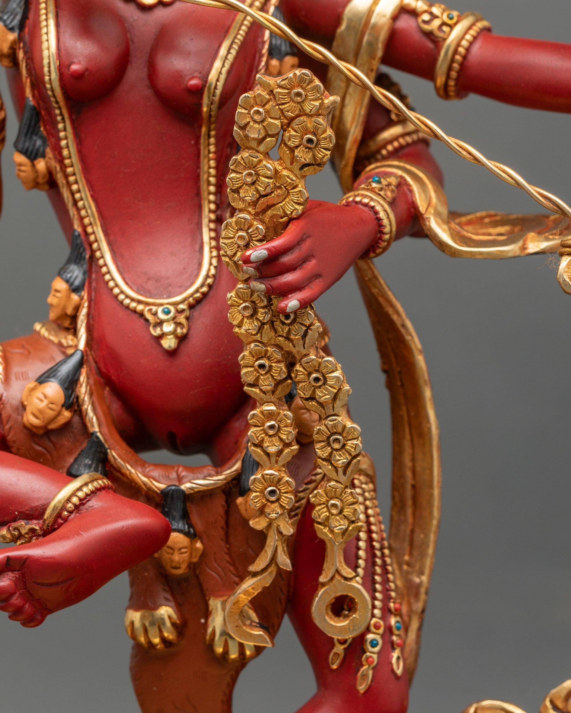 Buddhist Kurukulla Statue | Handcrafted Nepalese Artwork