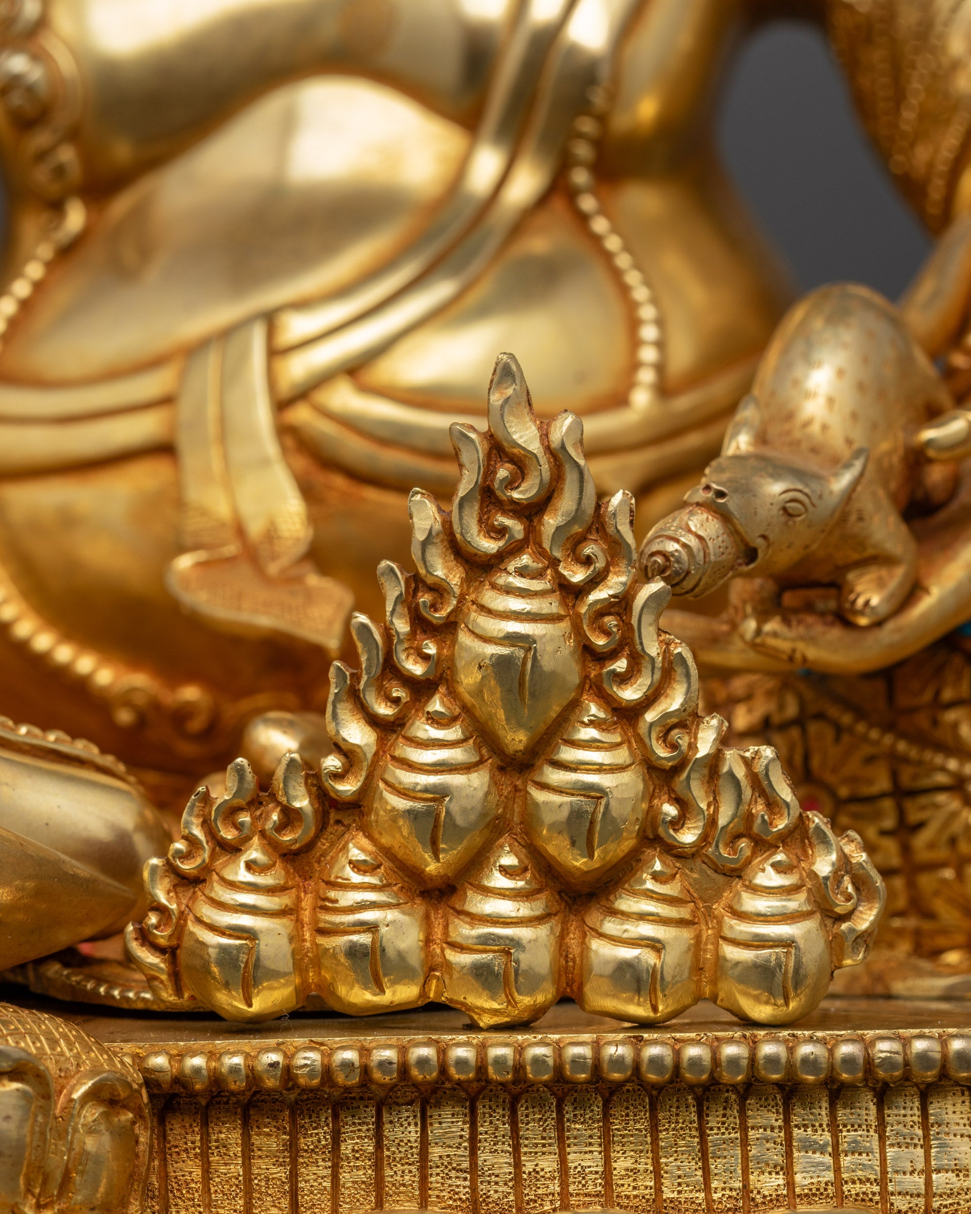 Handcrafted Premium Dzambhala Statue | Prosperity and Fortune Sculpture