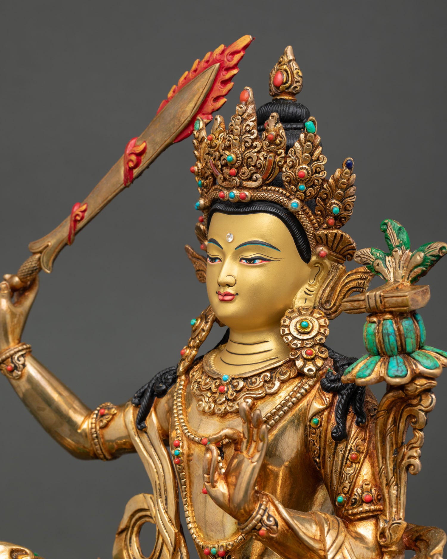 Manjushri Statue