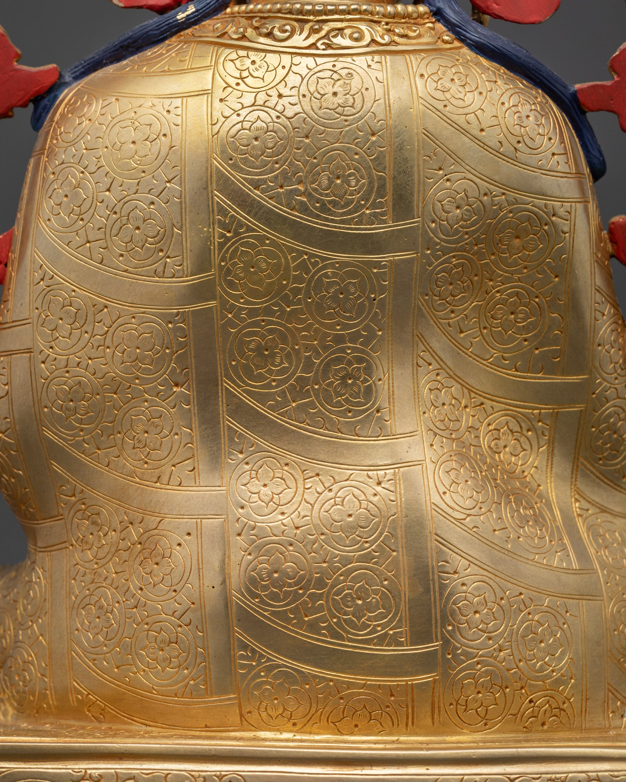 Sacred Trisong Detsen Sculpture | High-Quality Tibetan Buddhist Statue