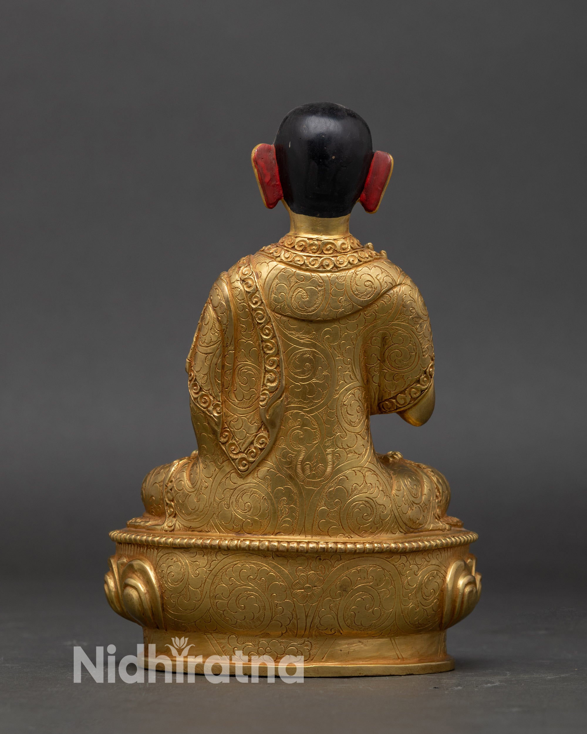 Tsongkhapa Statue Set with Two Disciples | Lost-Wax Craftsmanship