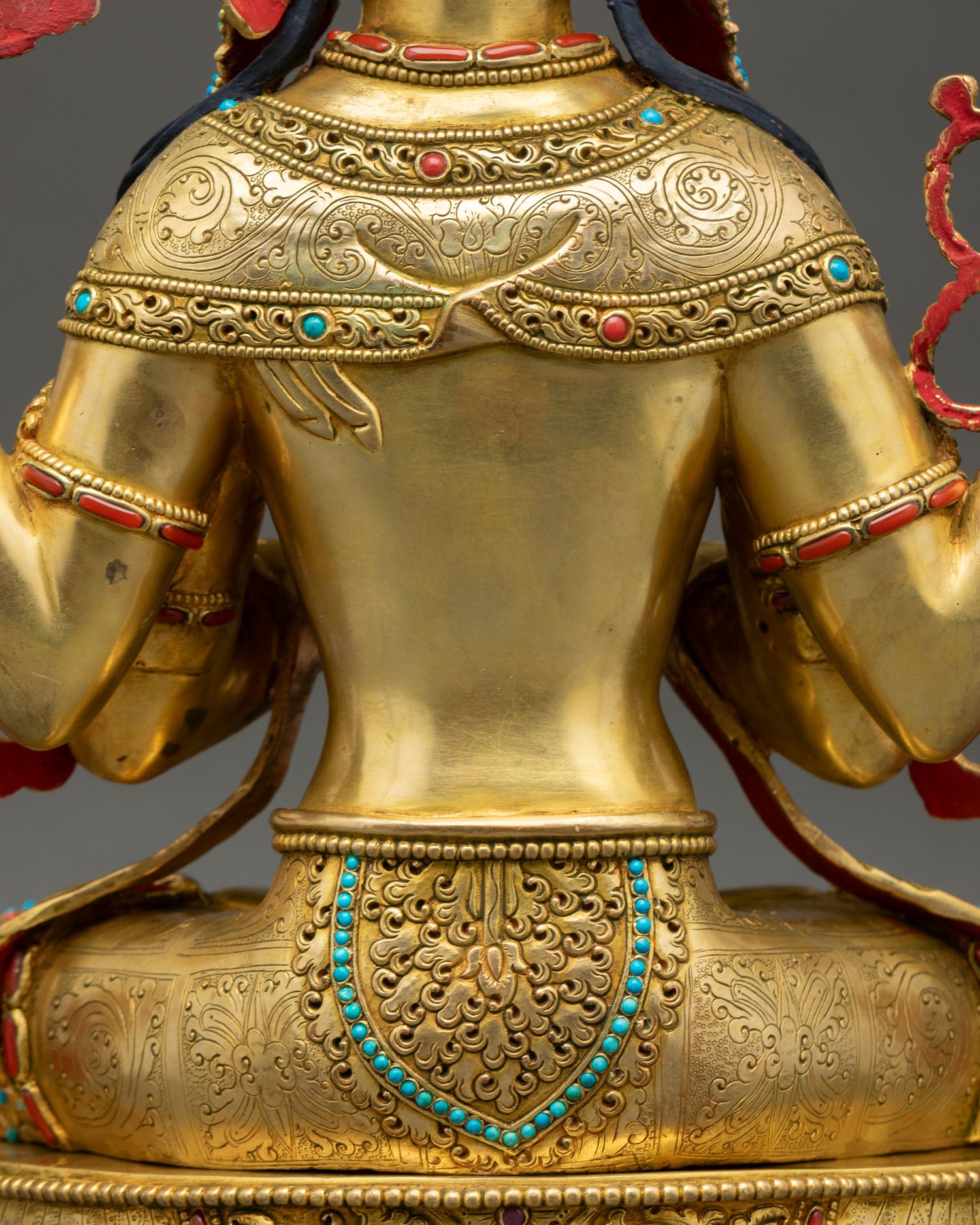 Four-armed Avalokiteshvara Statue | Buddhist Compassion Icon