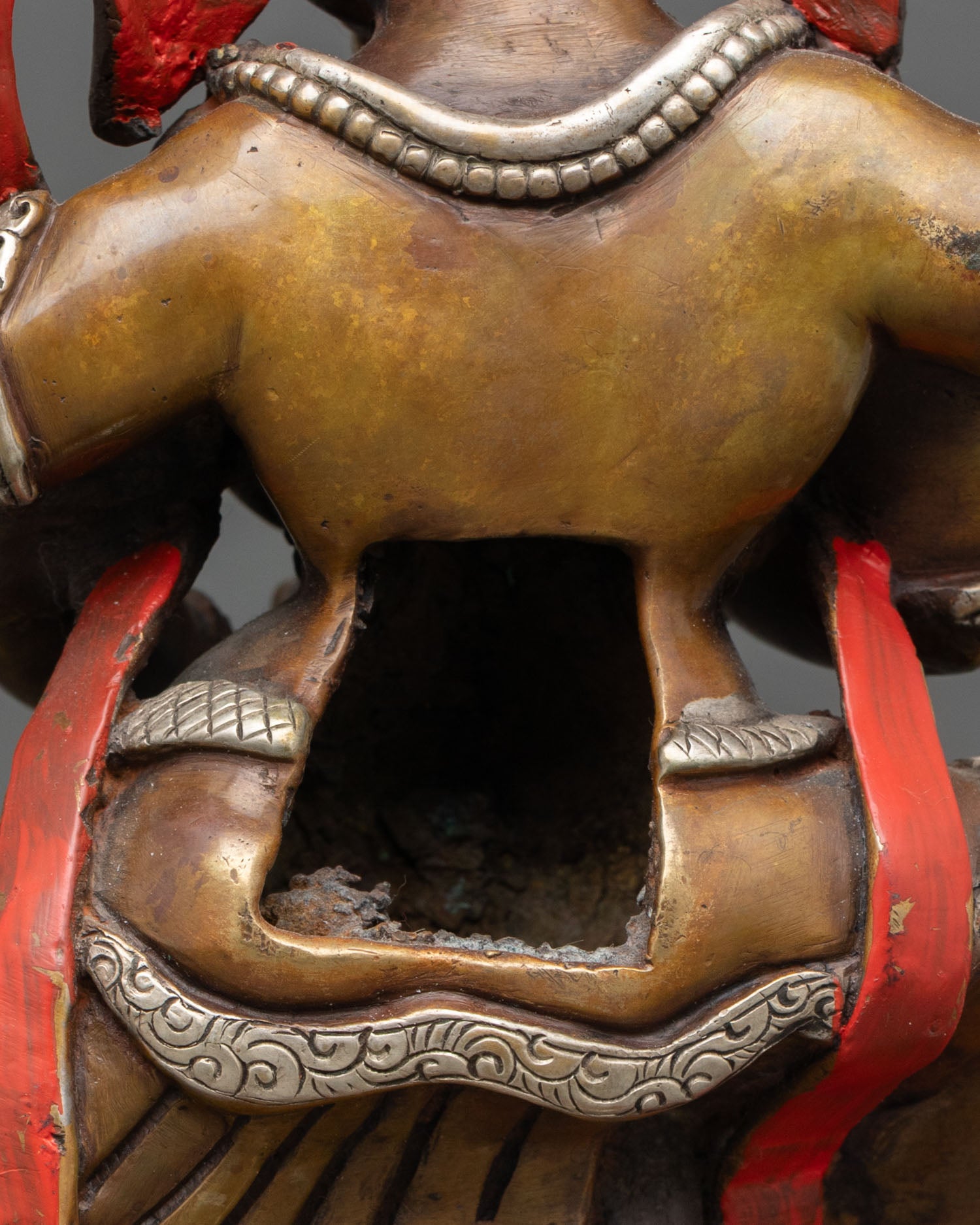Ganesh Statue | Oxidized Copper Sculpture from Nepal