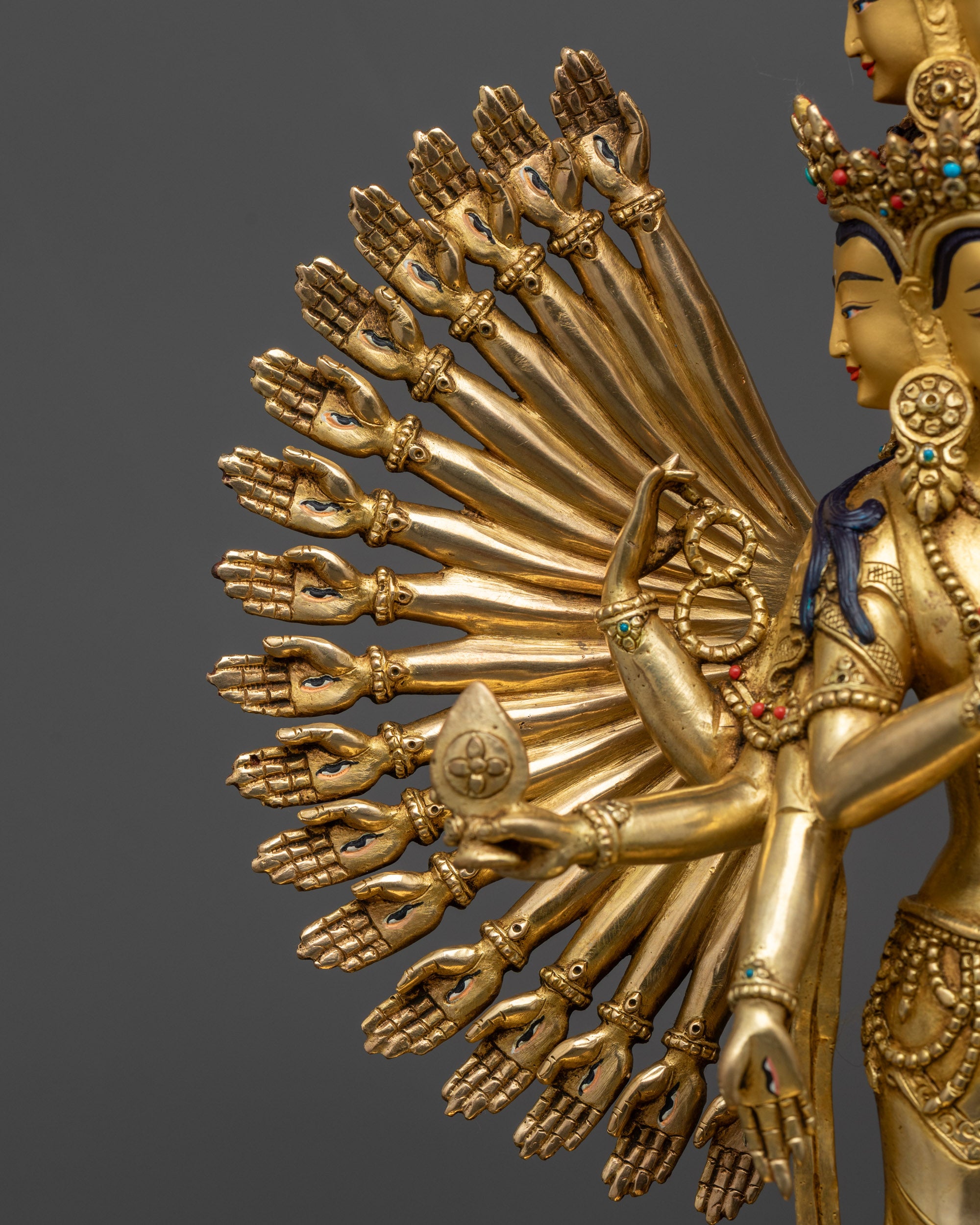1000-Armed Chenrezig Statue | Vajrayana Bodhisattva of Compassion