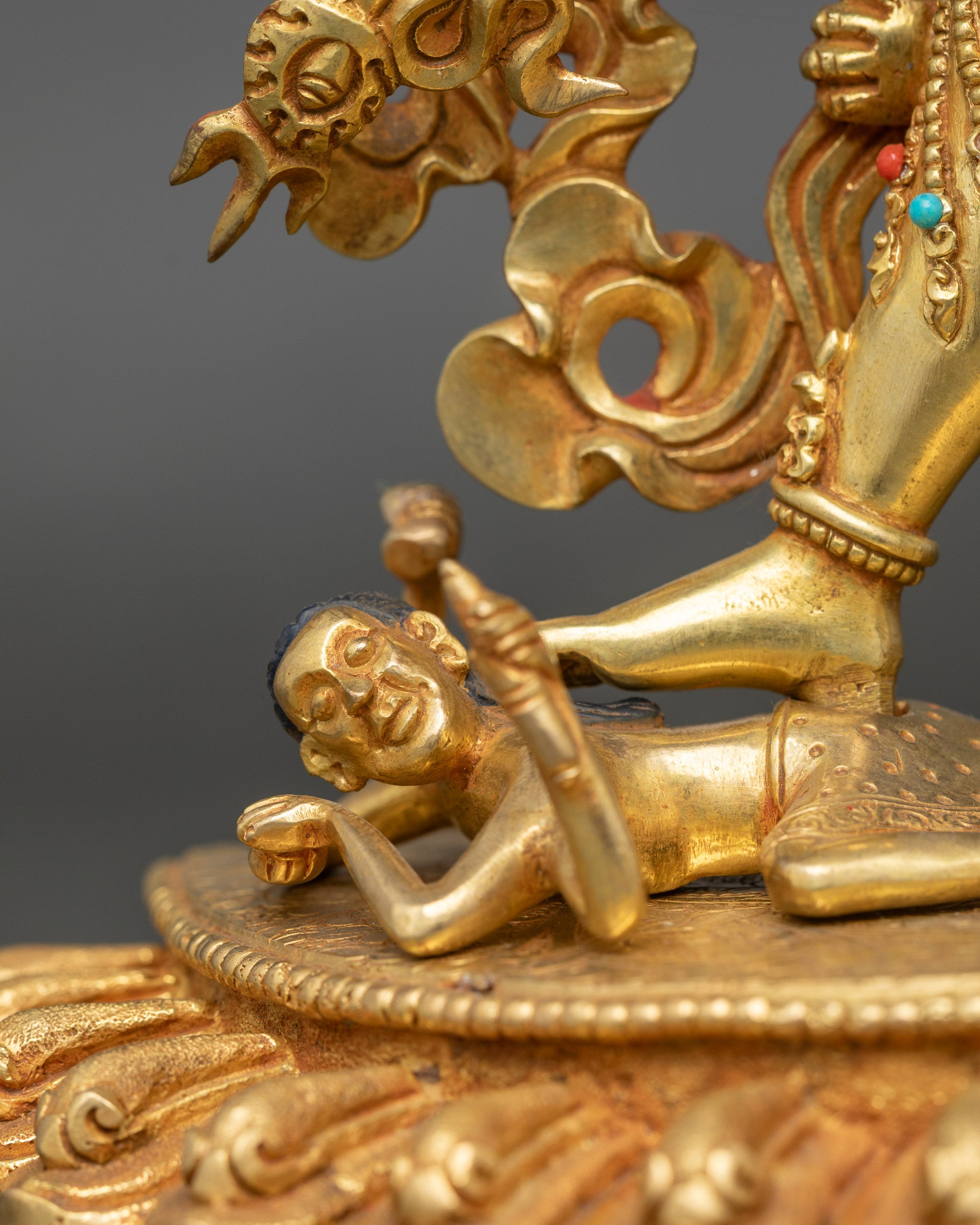 Khorlo Demchog Statue | Handcrafted Tantra Guardian of Sacred Energy