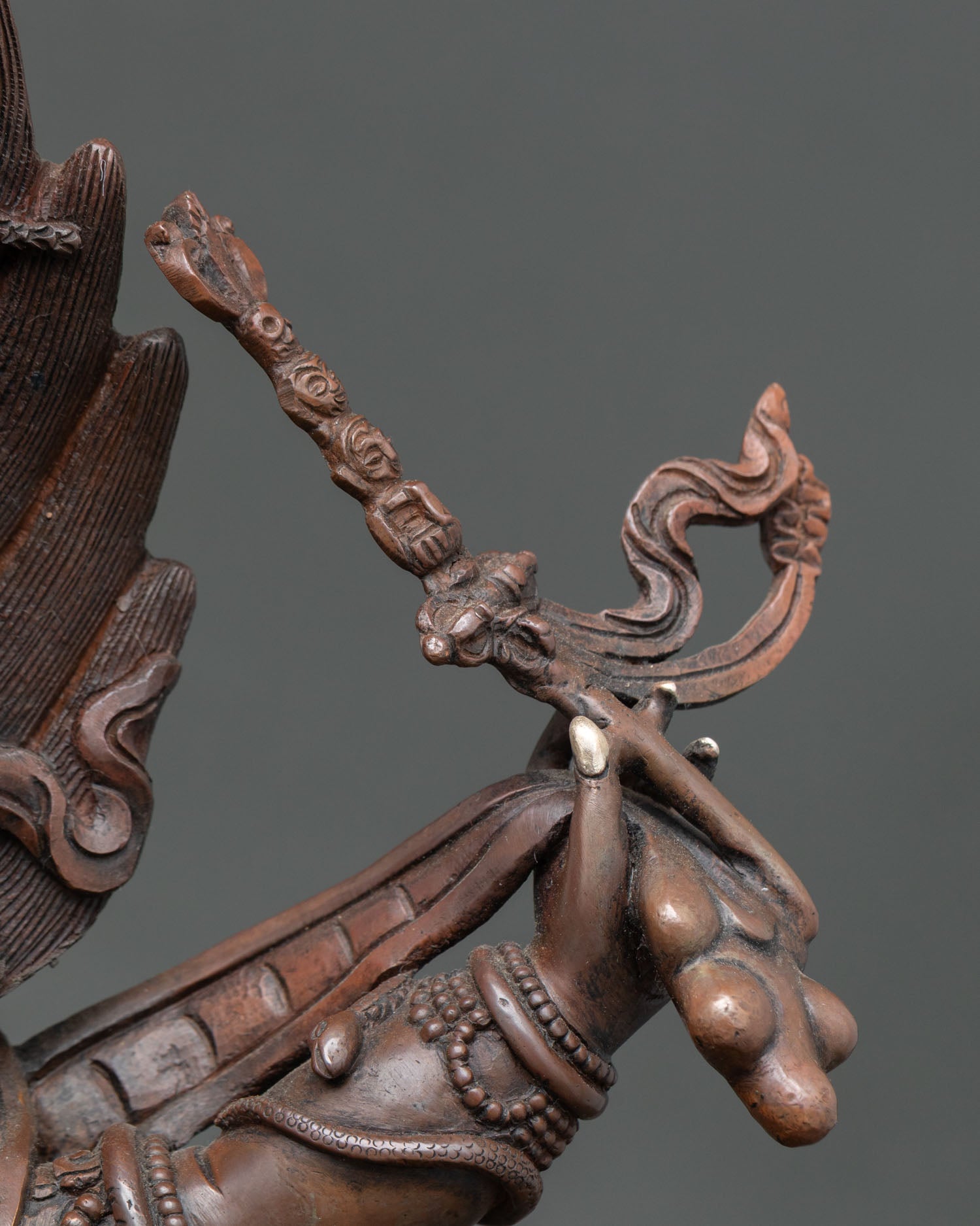 Six-Armed Mahakala Statue | Dharma Protector Deity Sculpture