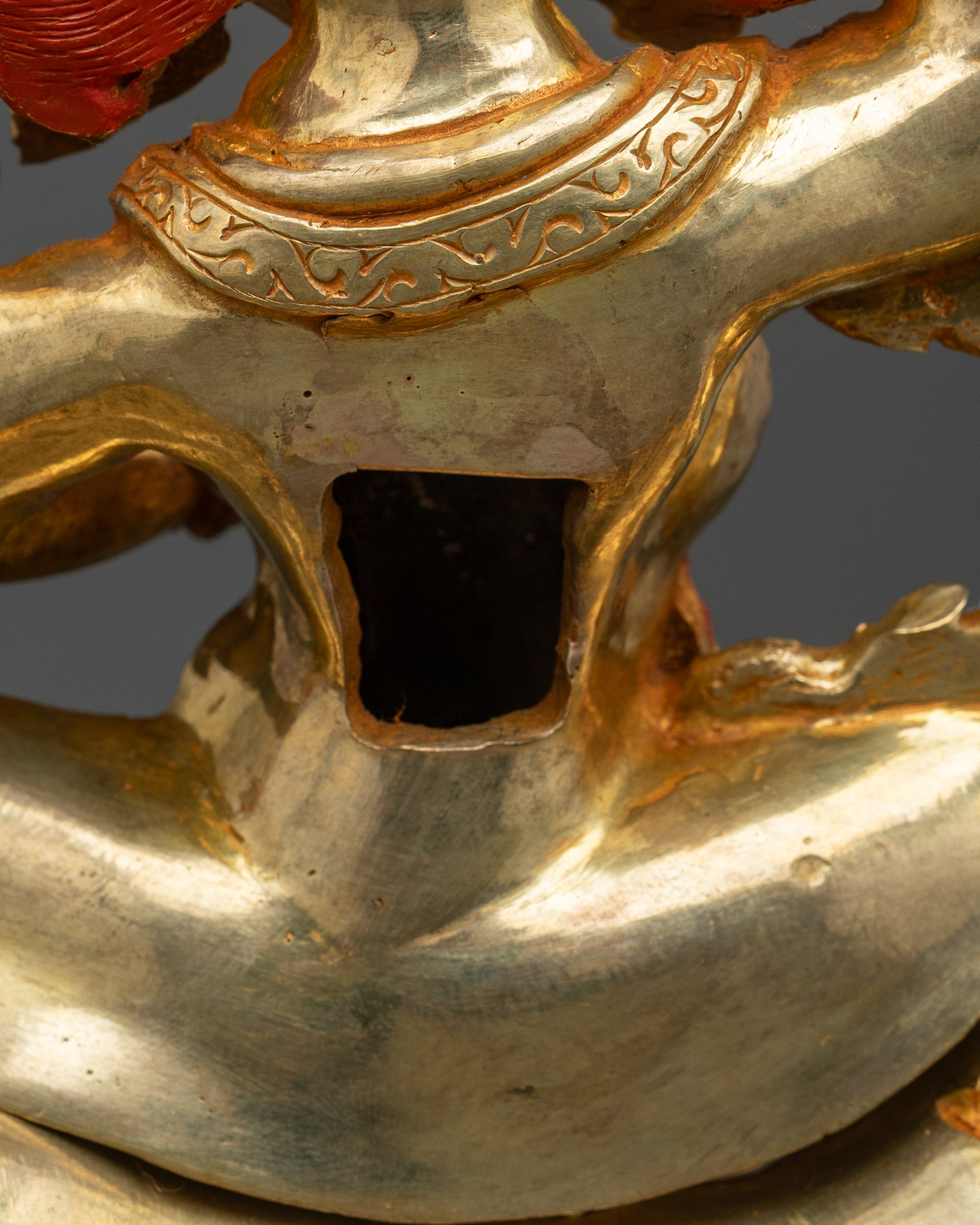Palden Lhamo Copper Statue | Traditional Tibetan Craftsmanship