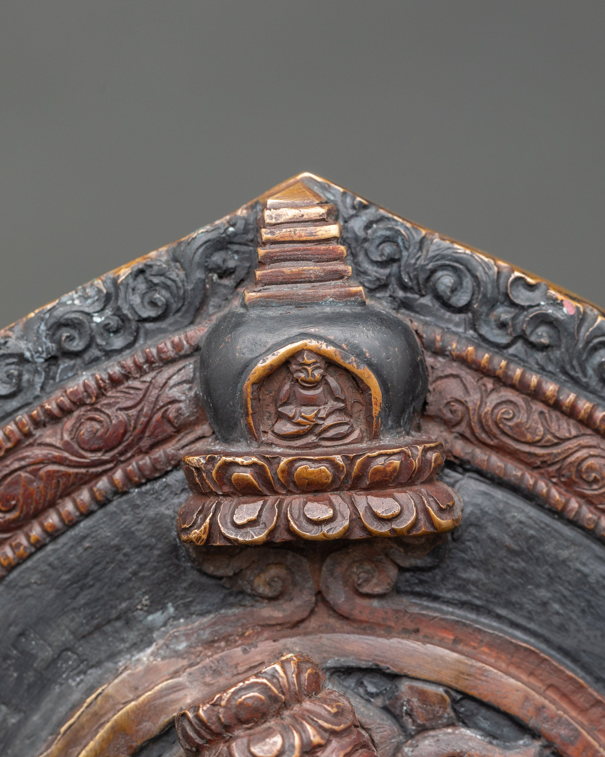 Lokeshwor Copper Statue | Oxidized Antique Finish Figurine