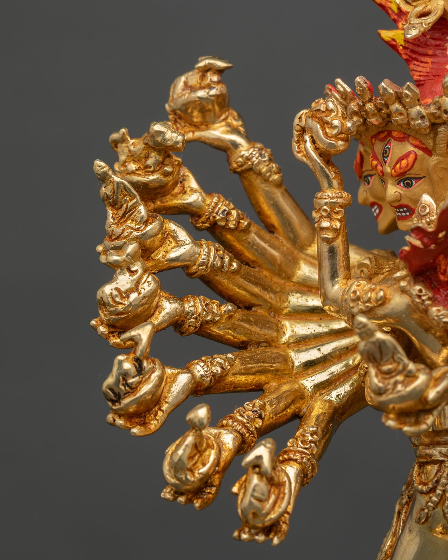 Hevajra Yab-Yum Statue | Meditation and Spiritual Decor