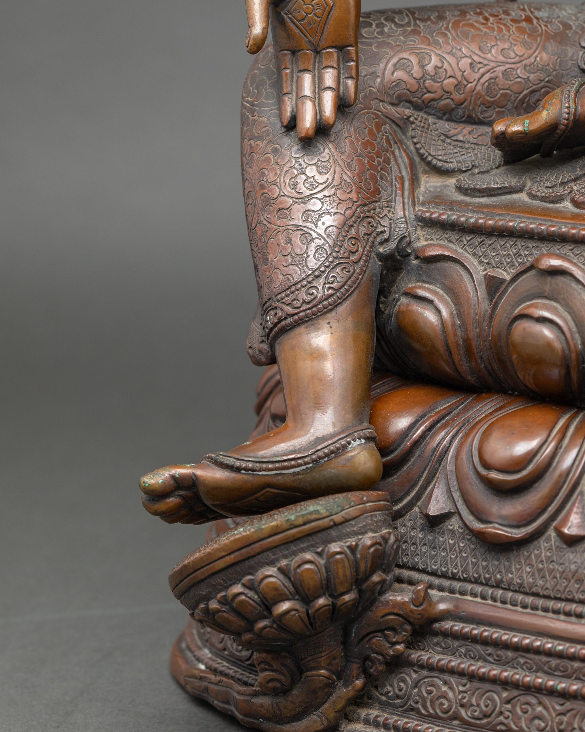 Handcrafted Green Tara Idol | Meditation and Spiritual Blessings