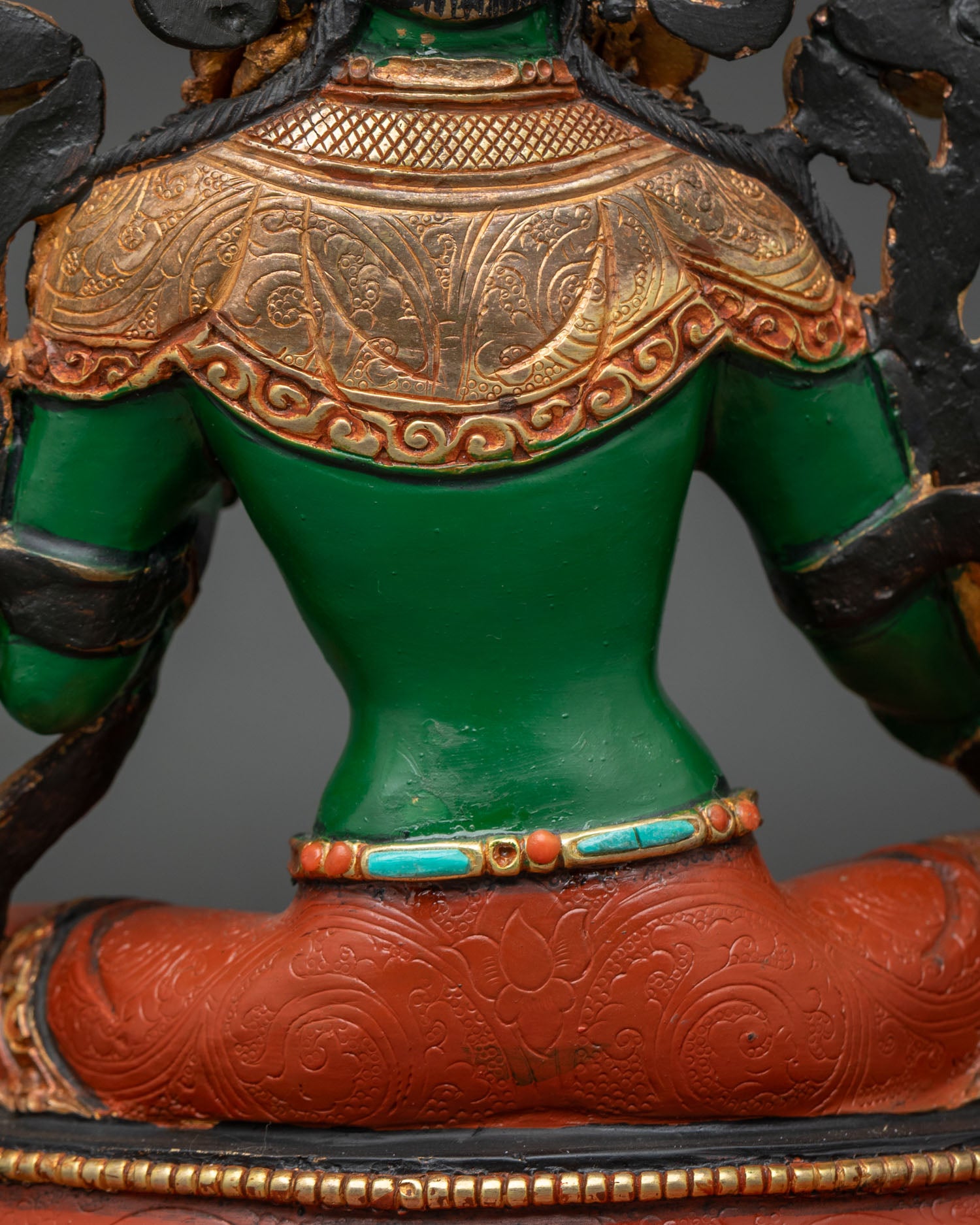 Green Tara Statue | Buddhist Altar & Meditation Decor
